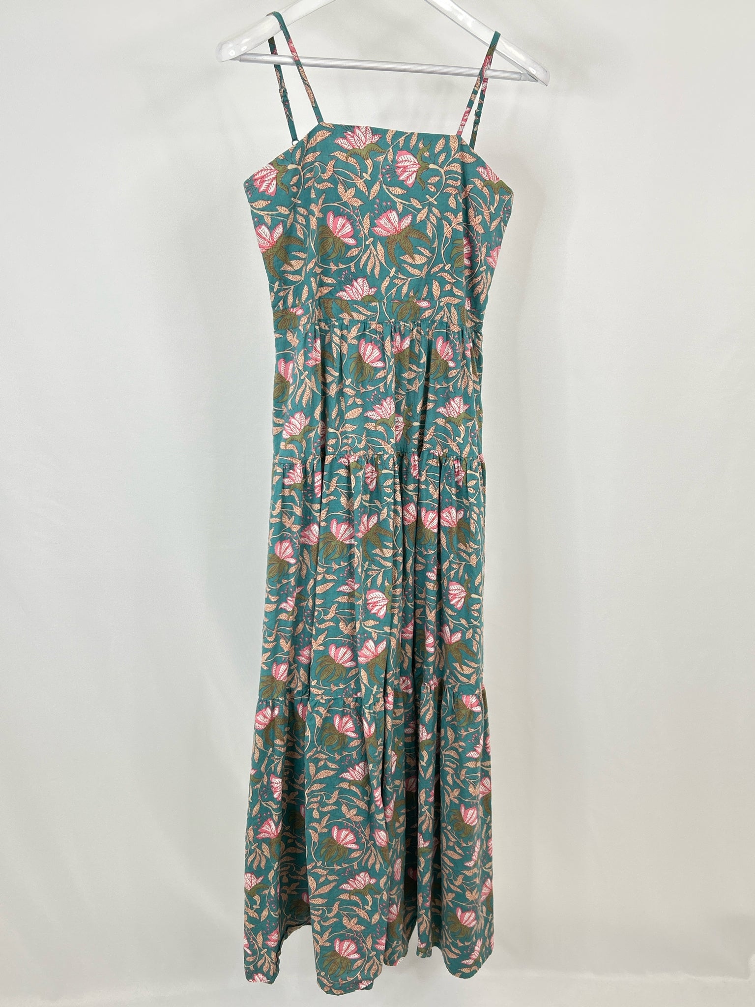 RAGA Size S TEAL FLORAL Women Dress