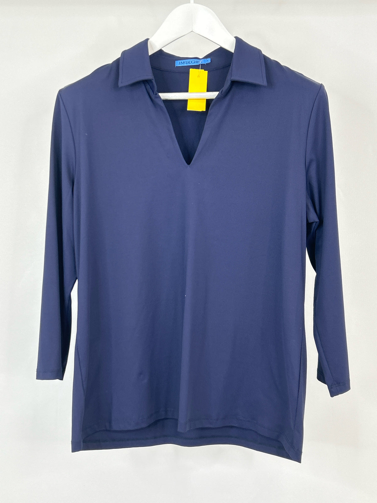 J. McLaughlin Size XL Navy Women Top