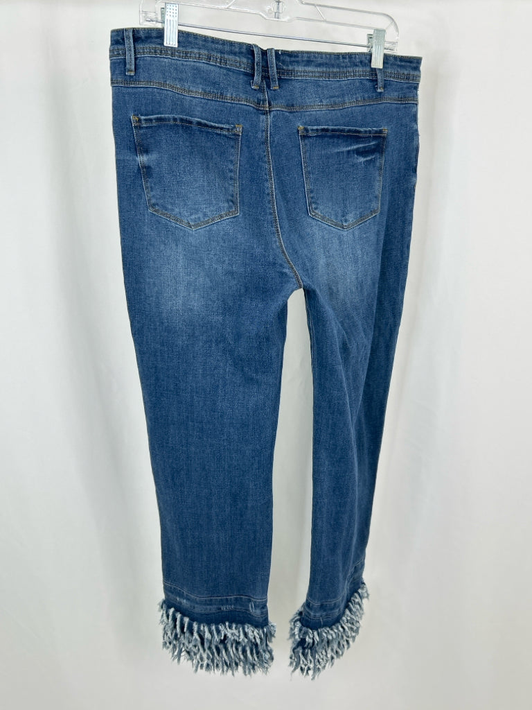 BEFORE YOU Women Size XL BLUE DENIM jeans