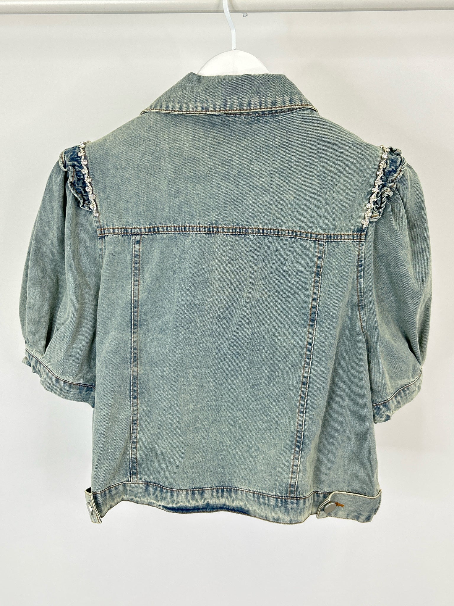 NEKANE NKN Size L BLUE DENIM Women Jacket