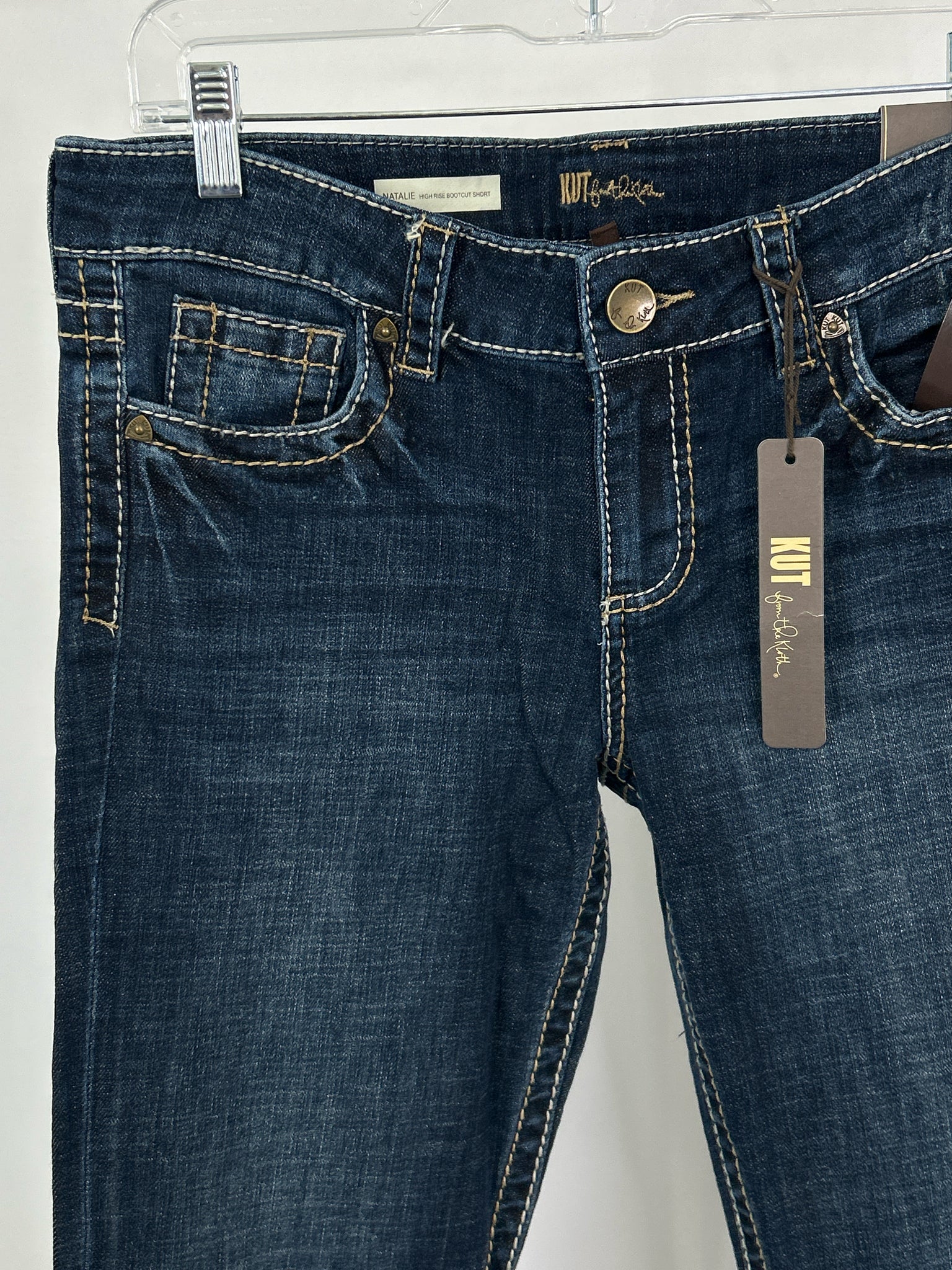 KUT FROM THE KLOTH Size 6S BLUE DENIM Women jeans