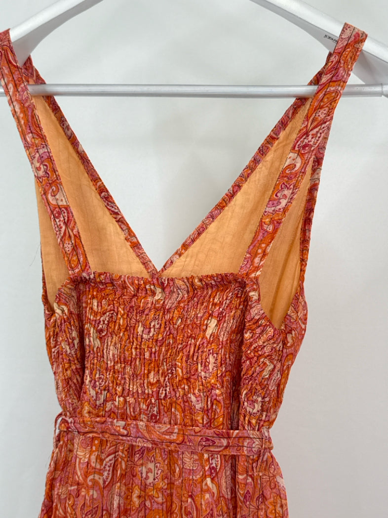 NEKANE NKN Size M Orange Print Women Dress