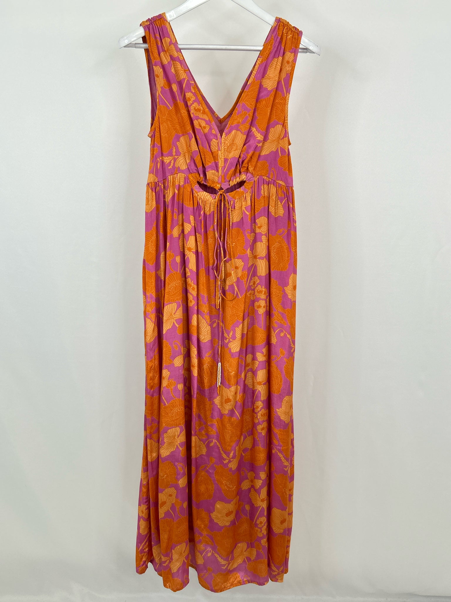 NEKANE NKN Size M Purple and Orange Women Dress