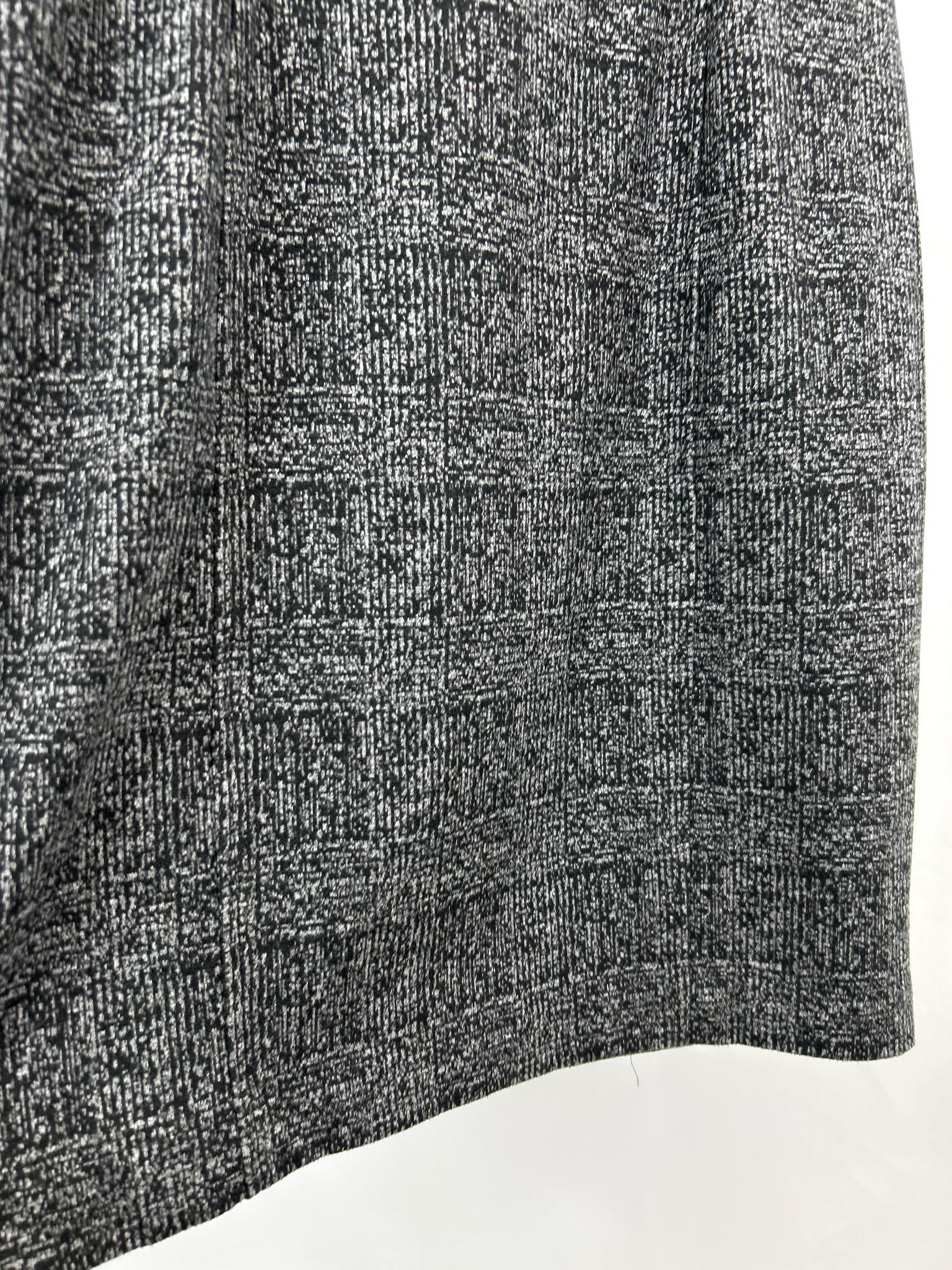 White House Black Market Size 10 GREY PRINT Women Dress