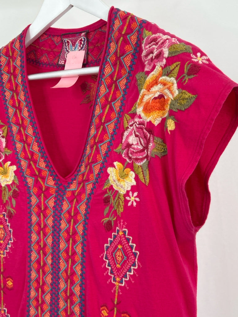 JOHNNY WAS Size S Rose Pink Women's Top