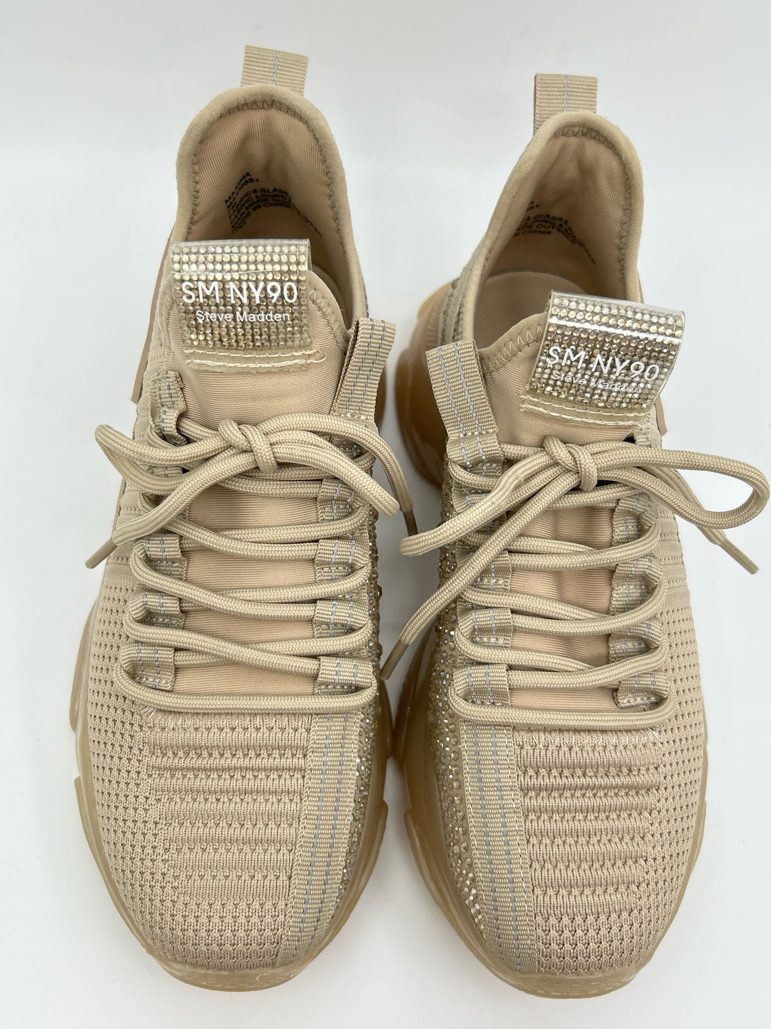 STEVE MADDEN Size 7M Beige Women Sneakers