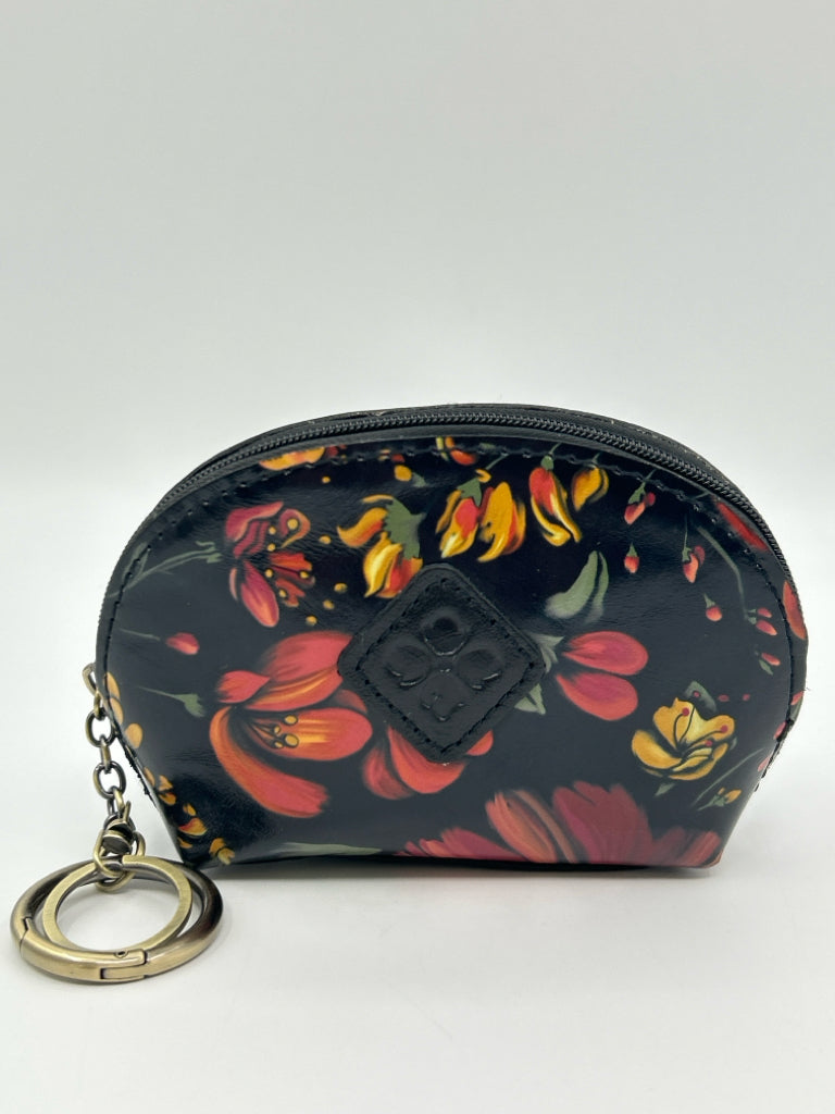 PATRICIA NASH Black Floral Purse