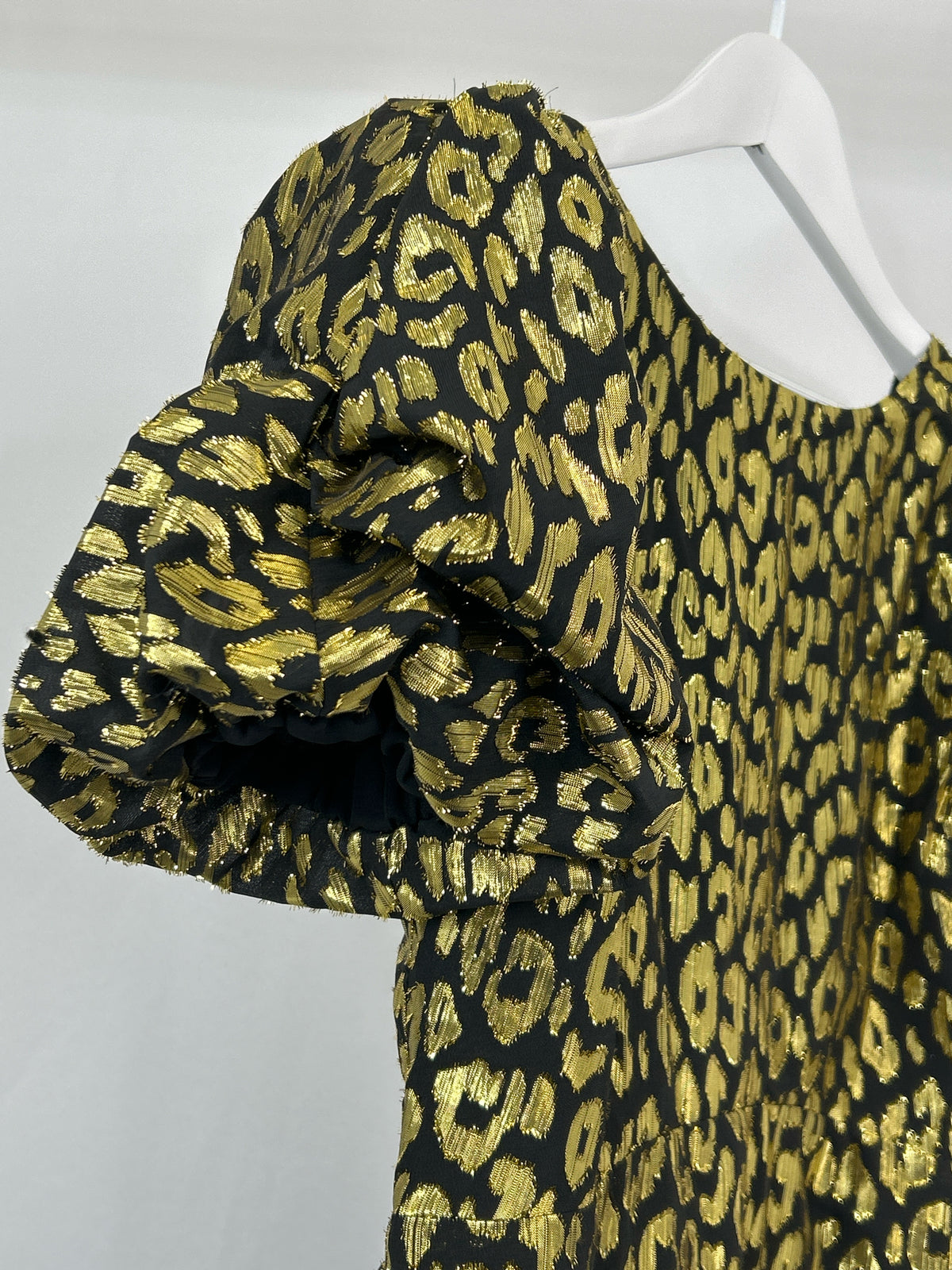 TOPSHOP Size 6 Black & Yellow Women Dress