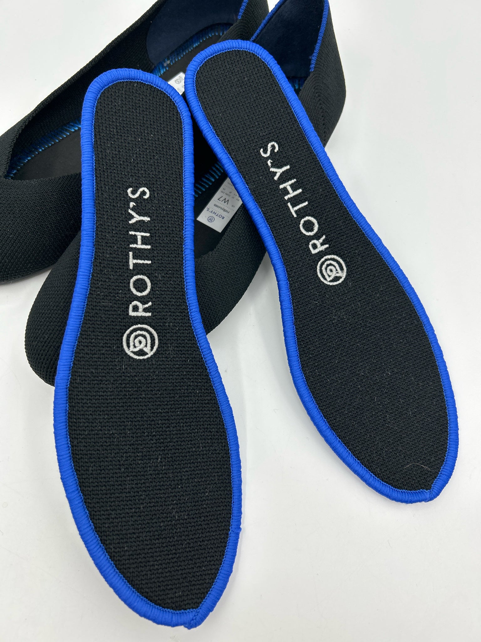 ROTHY'S Size 7 Black Women Flats