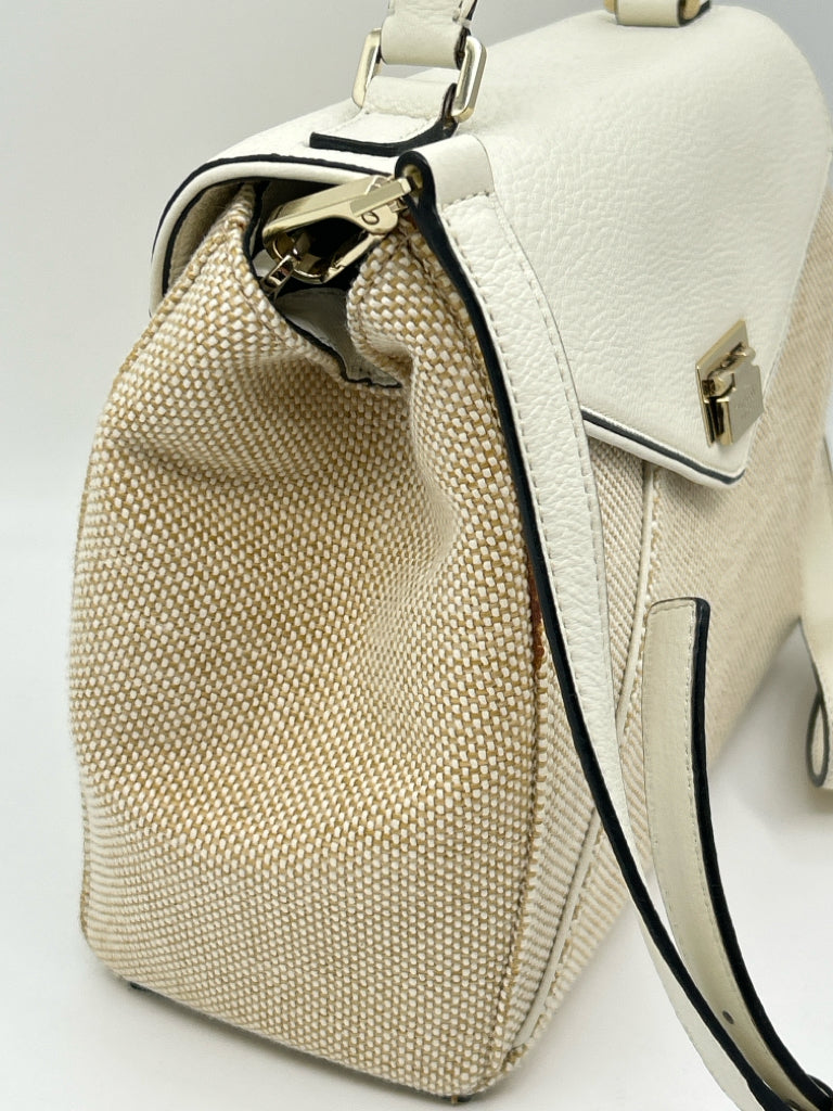 KATE SPADE White and Natural Women's Purse