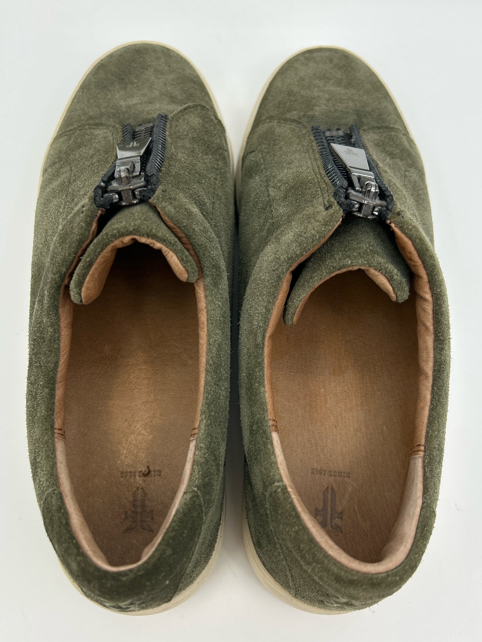 FRYE Size 7.5M OLIVE Women Sneakers