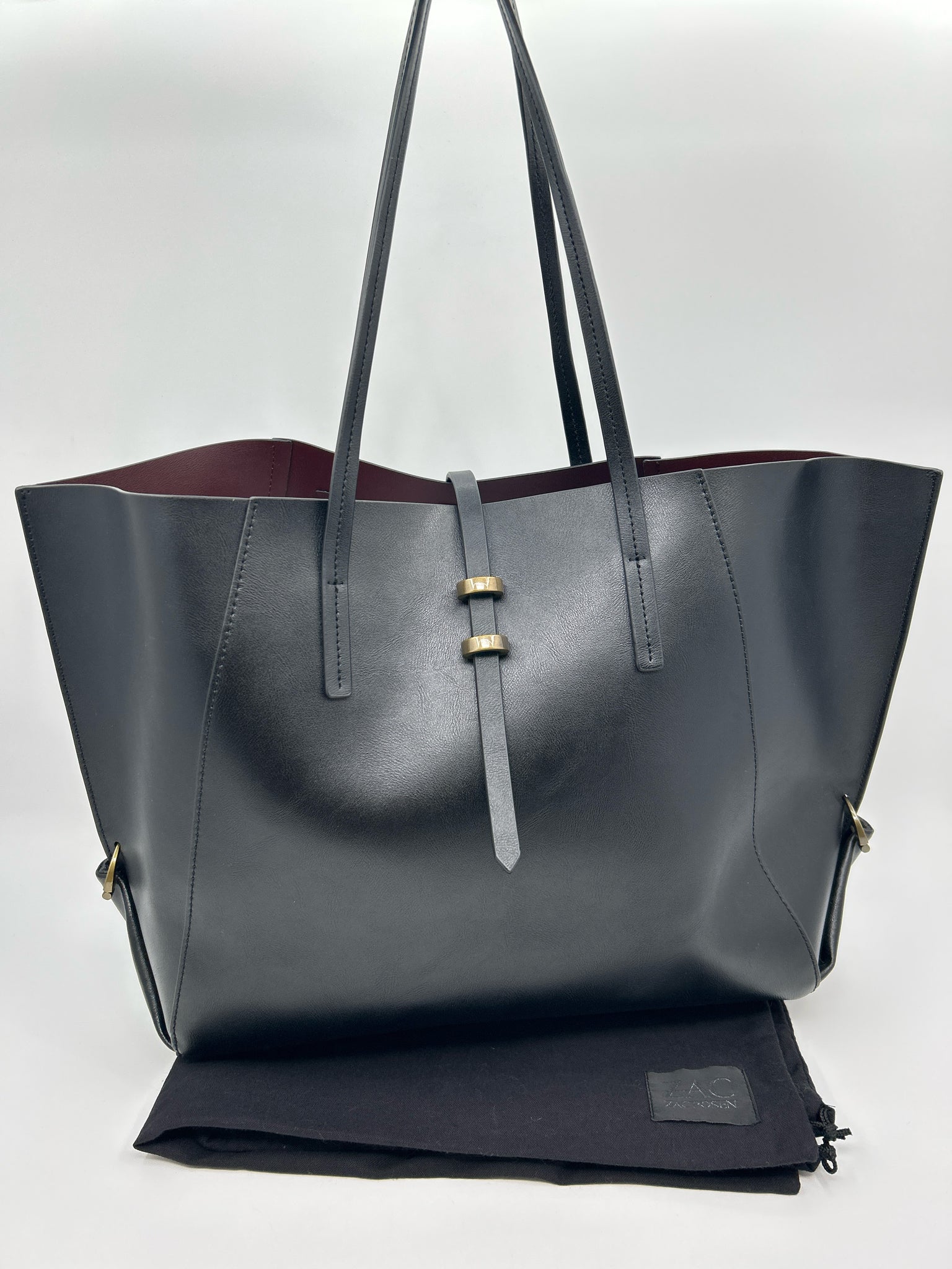 ZAC POSEN Black Women Tote