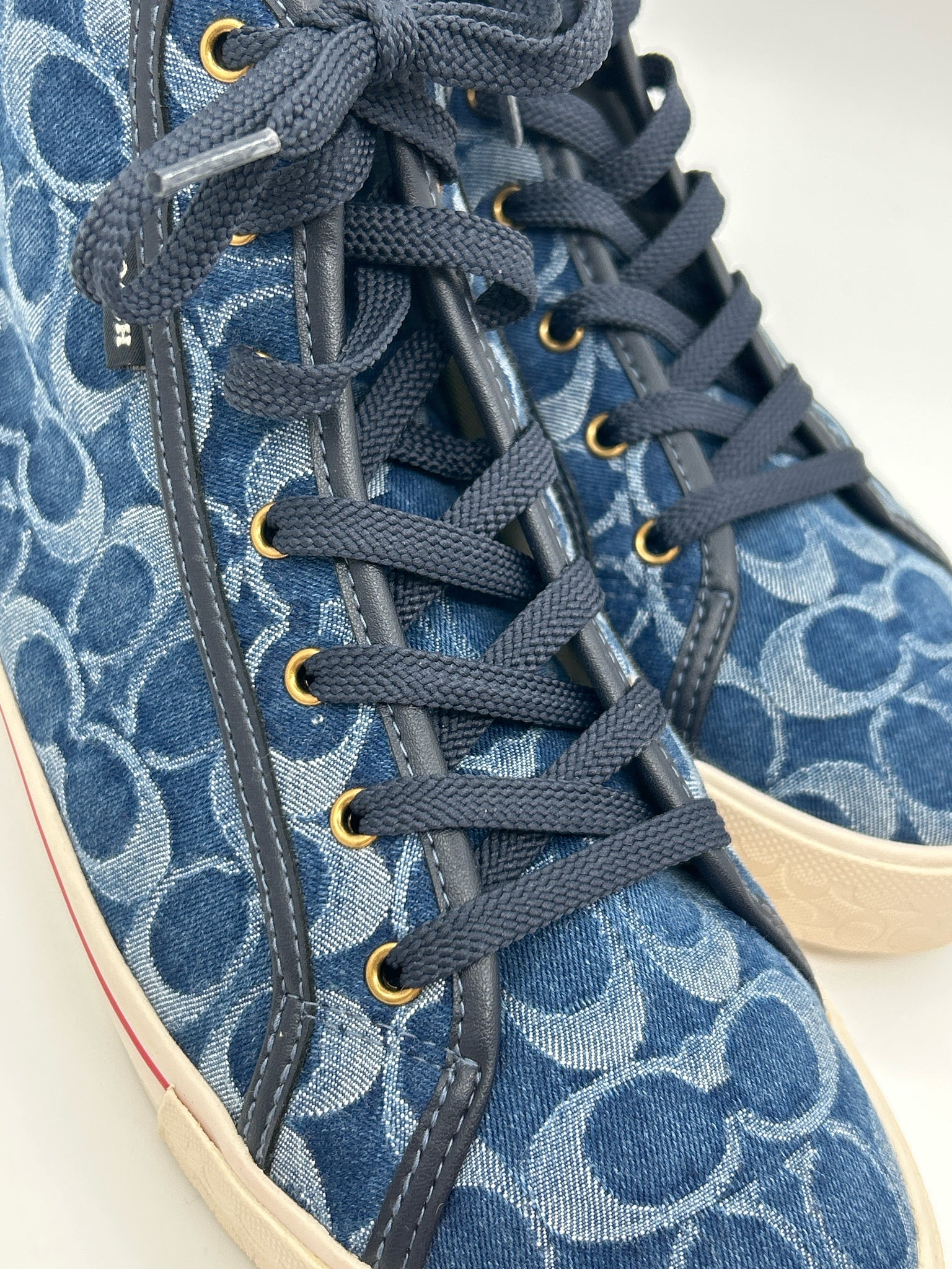 Coach Size 10B DENIM Women Sneakers