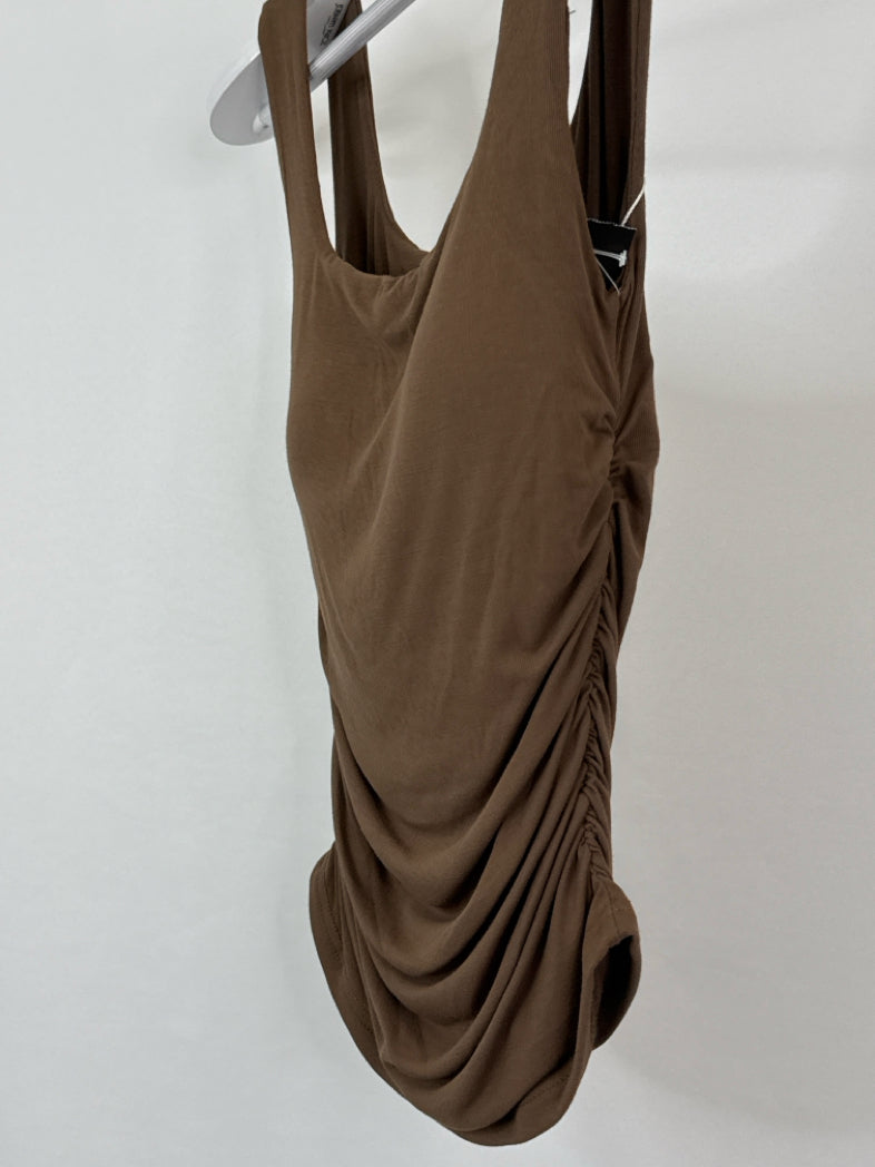 OGL Size S Brown Women Tank Top