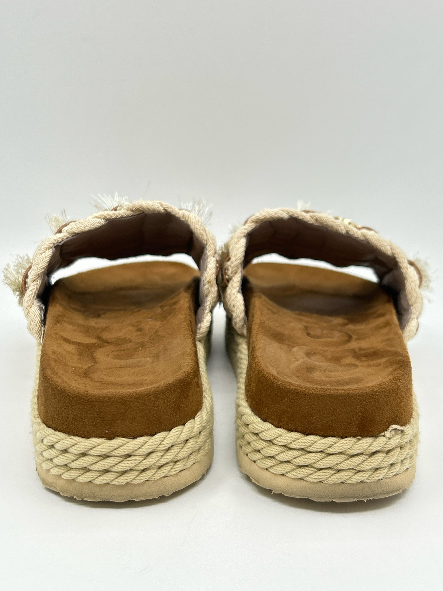 Mou Monoband Size 9 Beige Women Sandal