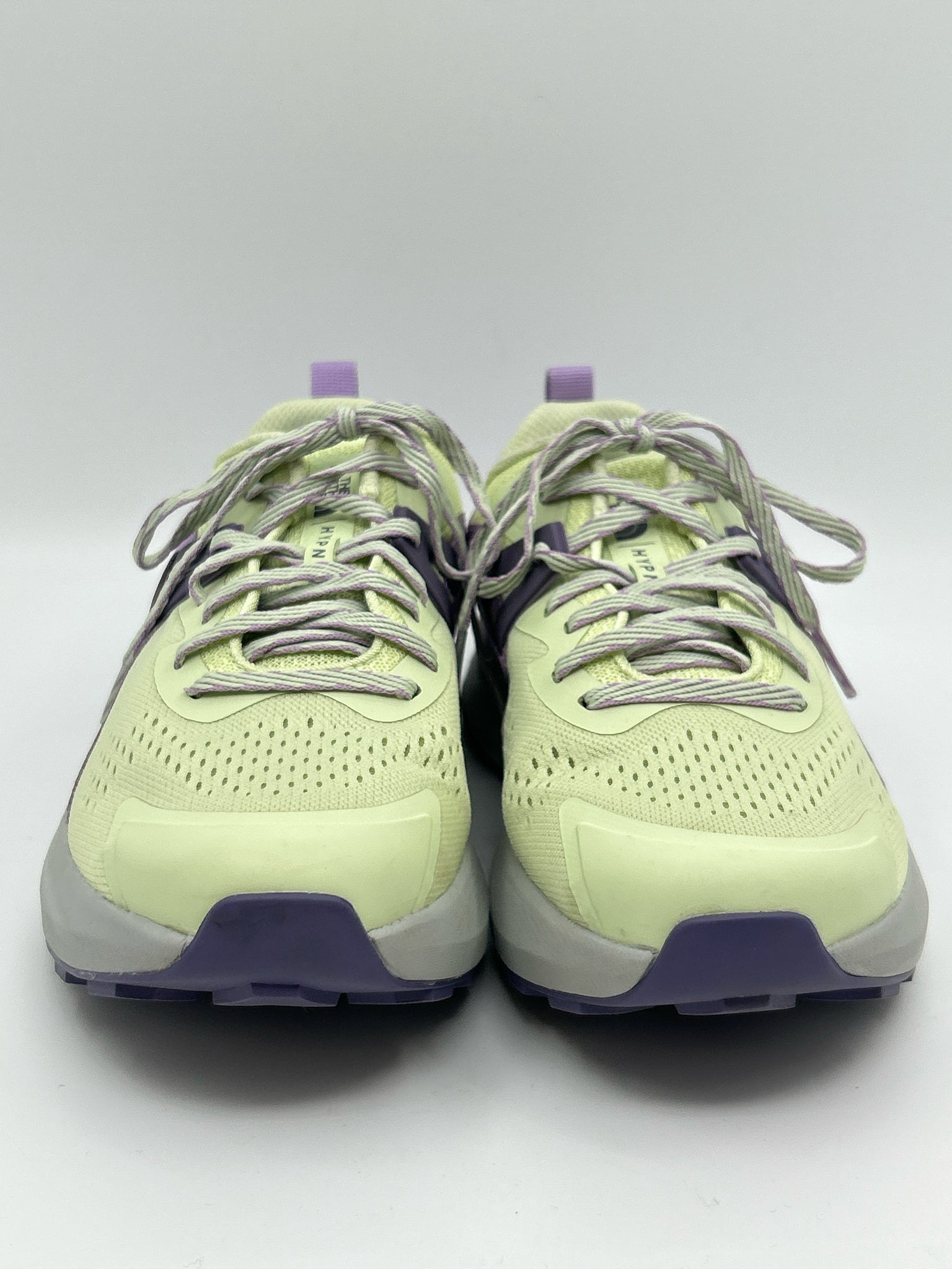 THE NORTH FACE Size 10.5 Green and Purple Women Sneakers