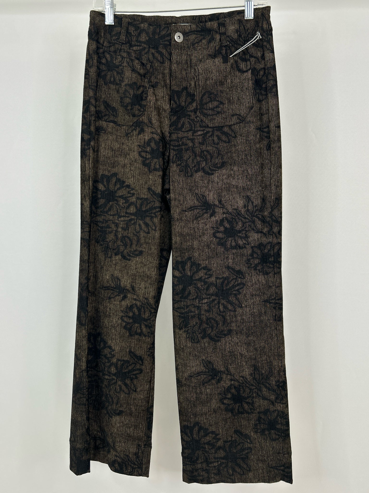 HABITAT Size 8 Brown floral Women Pants