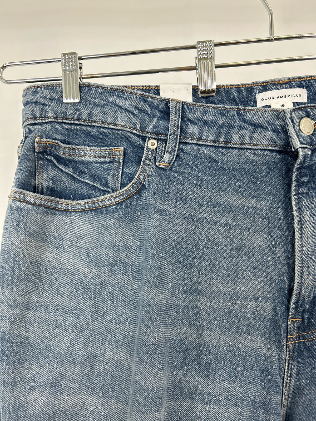 GOOD AMERICAN Size 18 BLUE DENIM Women jeans