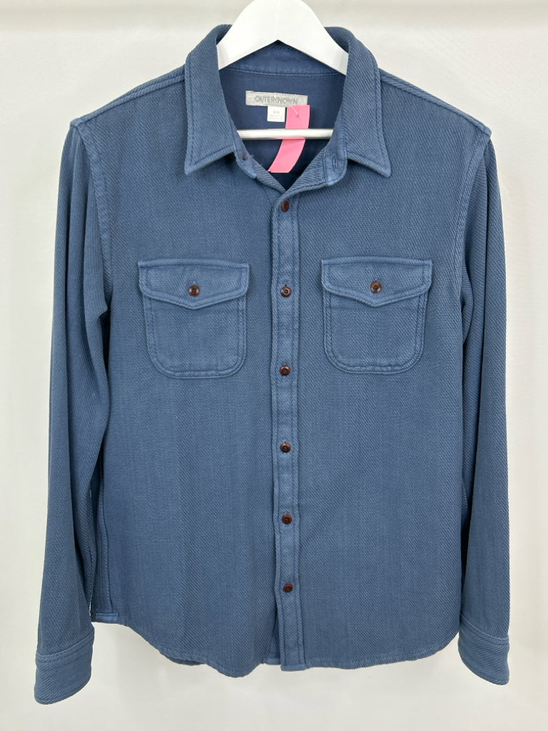 OUTERKNOWN Women Size M Blue Shirt