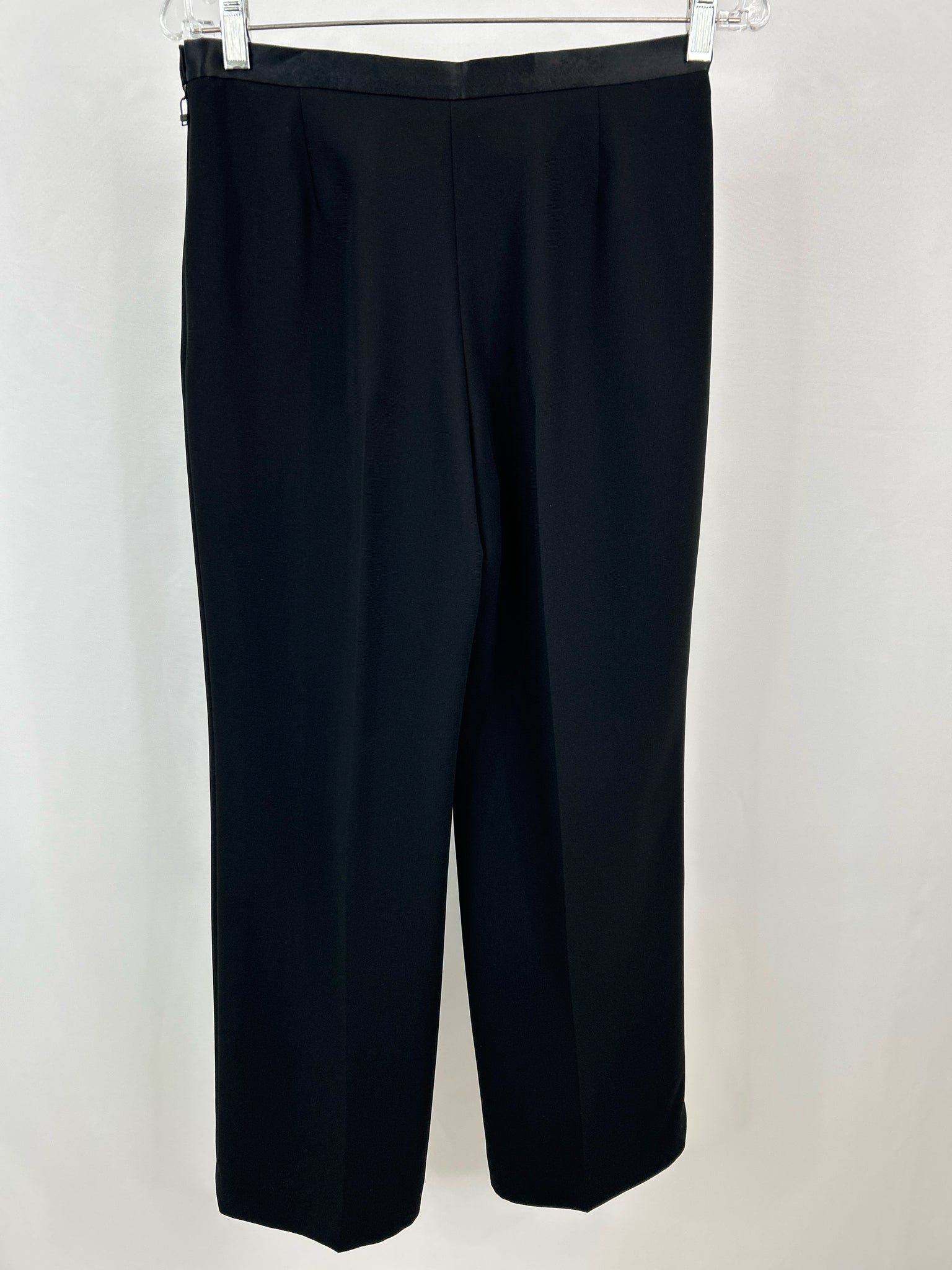 LE SUIT Size 6P Black Women 2-Piece w/pants