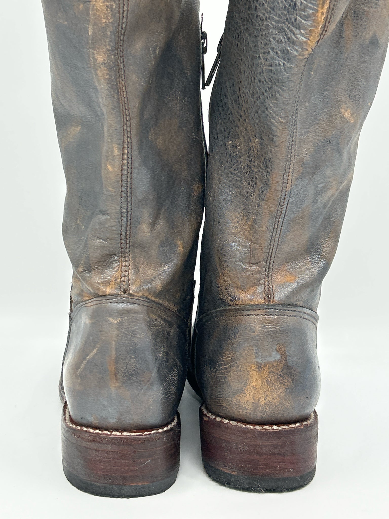 BED STU Size 6 Grey Women Boots