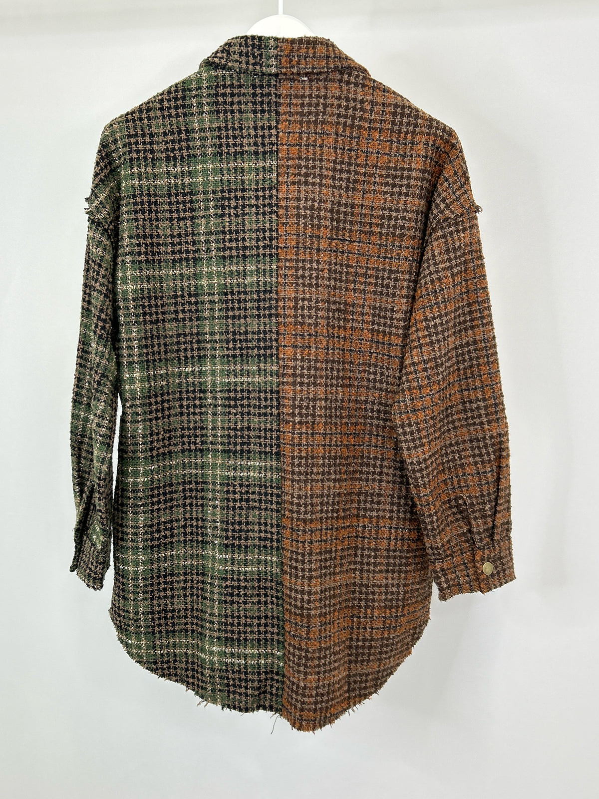 J.nna Size S Green & Orange Women Jacket