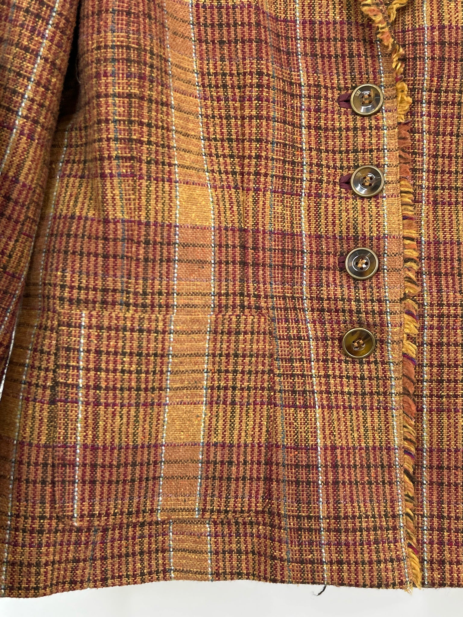 COLDWATER CREEK Size 10P Orange Women Blazer