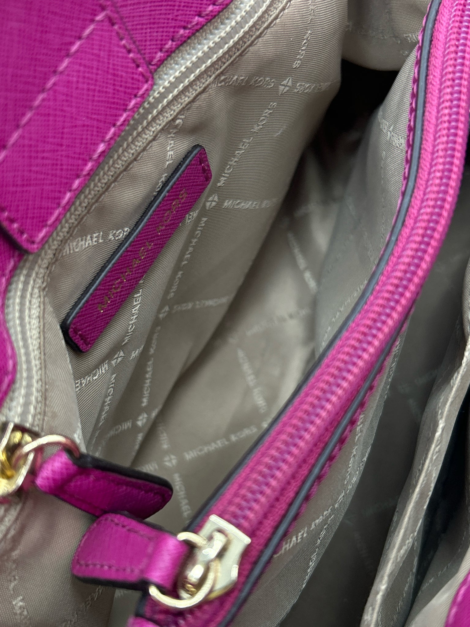 MICHAEL KORS Fuschia Women Tote