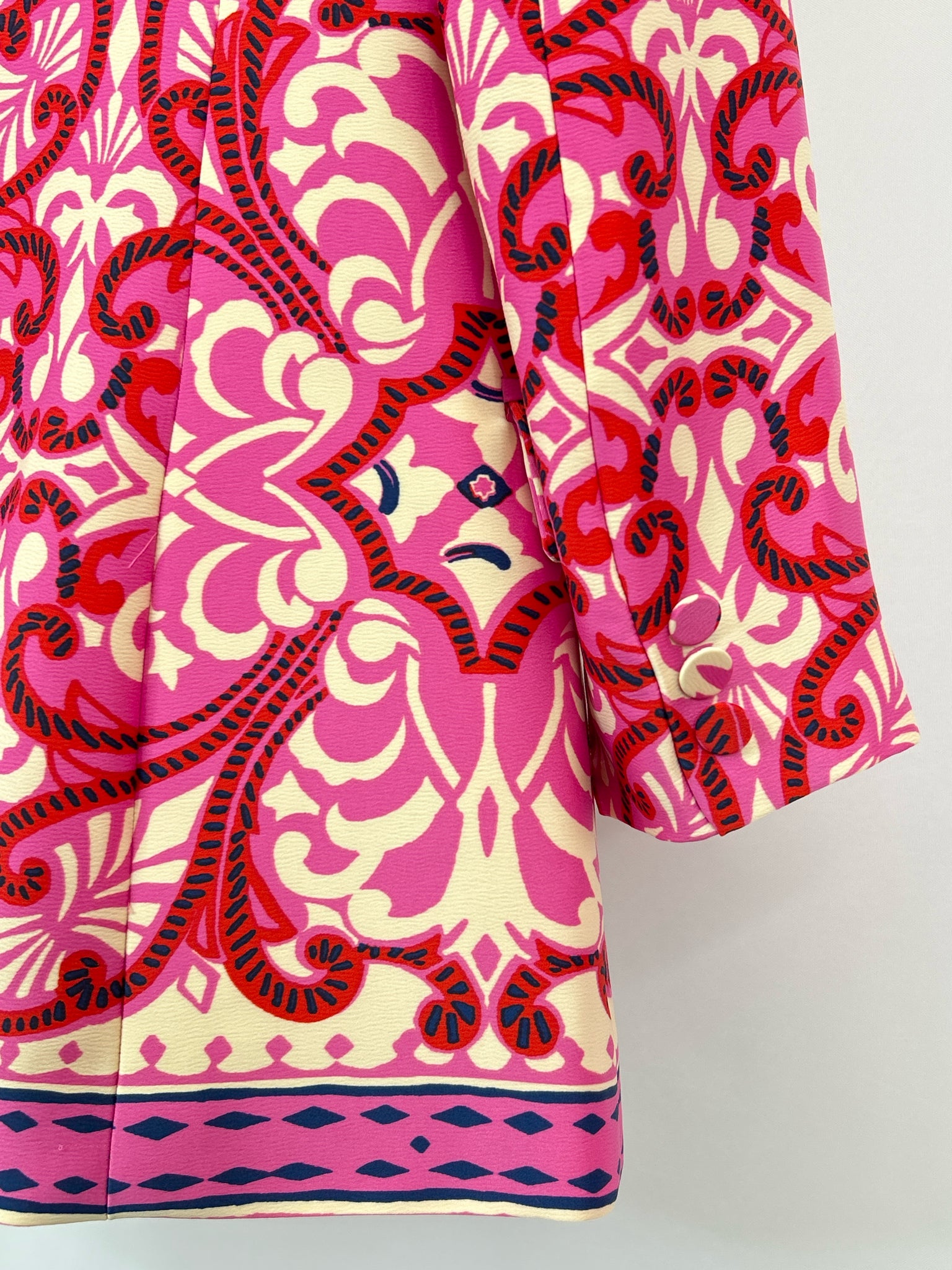 RACHEL ZOE Size S Fuschia Print Women 2-Piece w/pants
