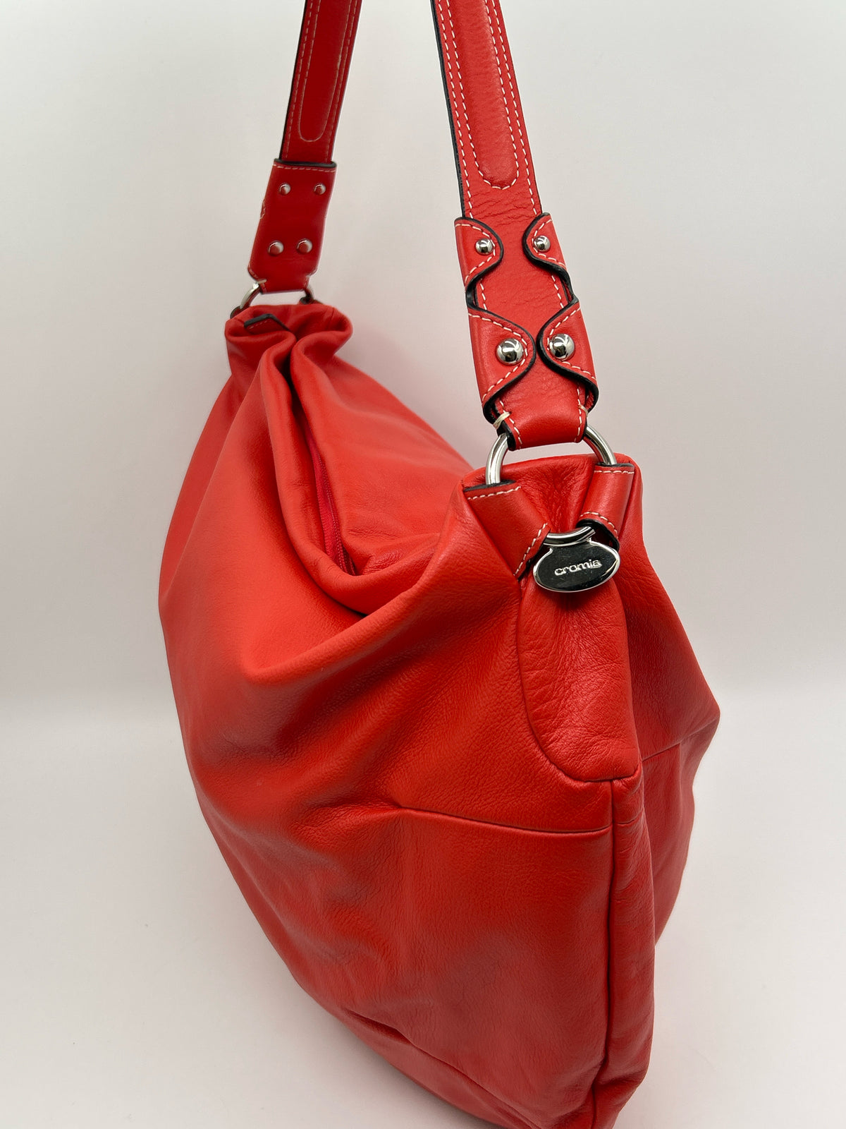 CROMIA Orange Red Women Purse