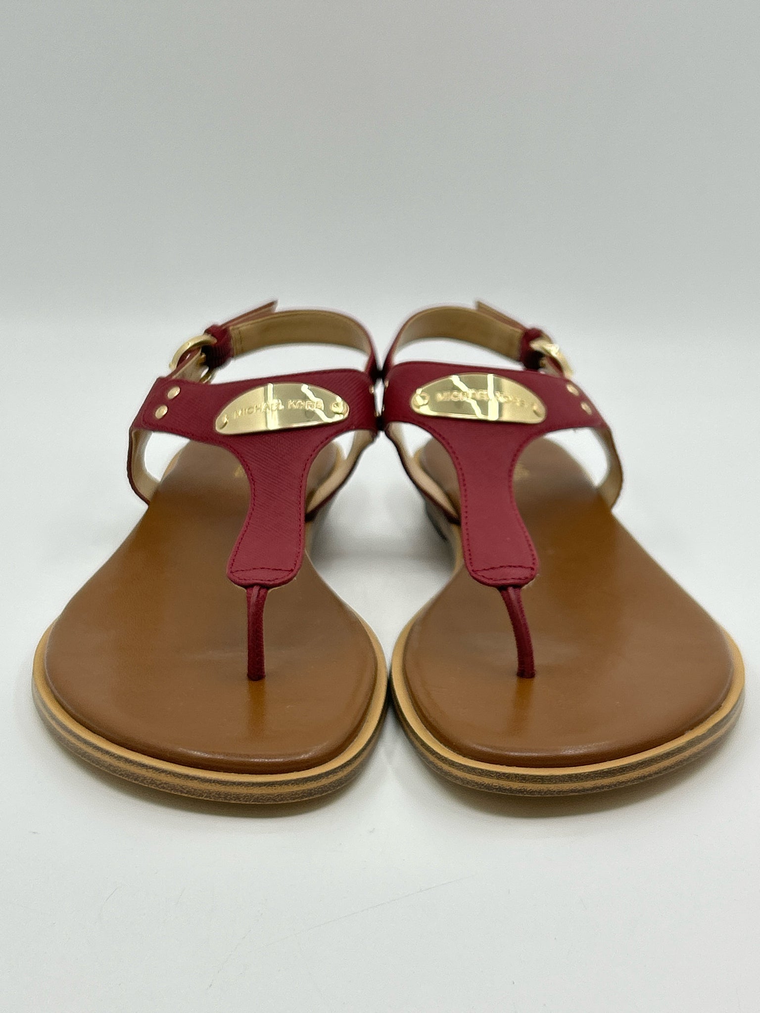 MICHAEL MICHAEL KORS Size 8M Red Women Sandal
