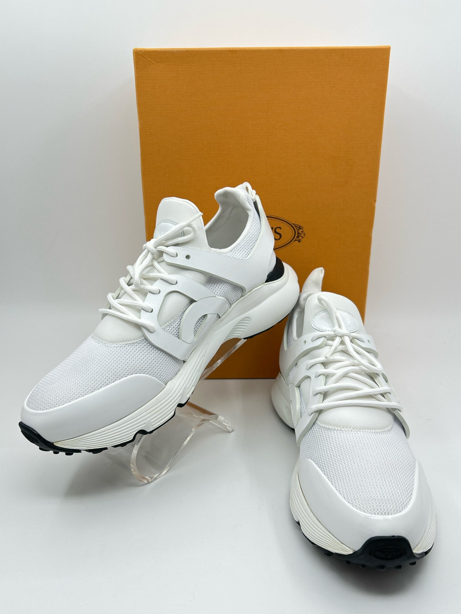 TOD'S Size 40/10 White Women Sneakers
