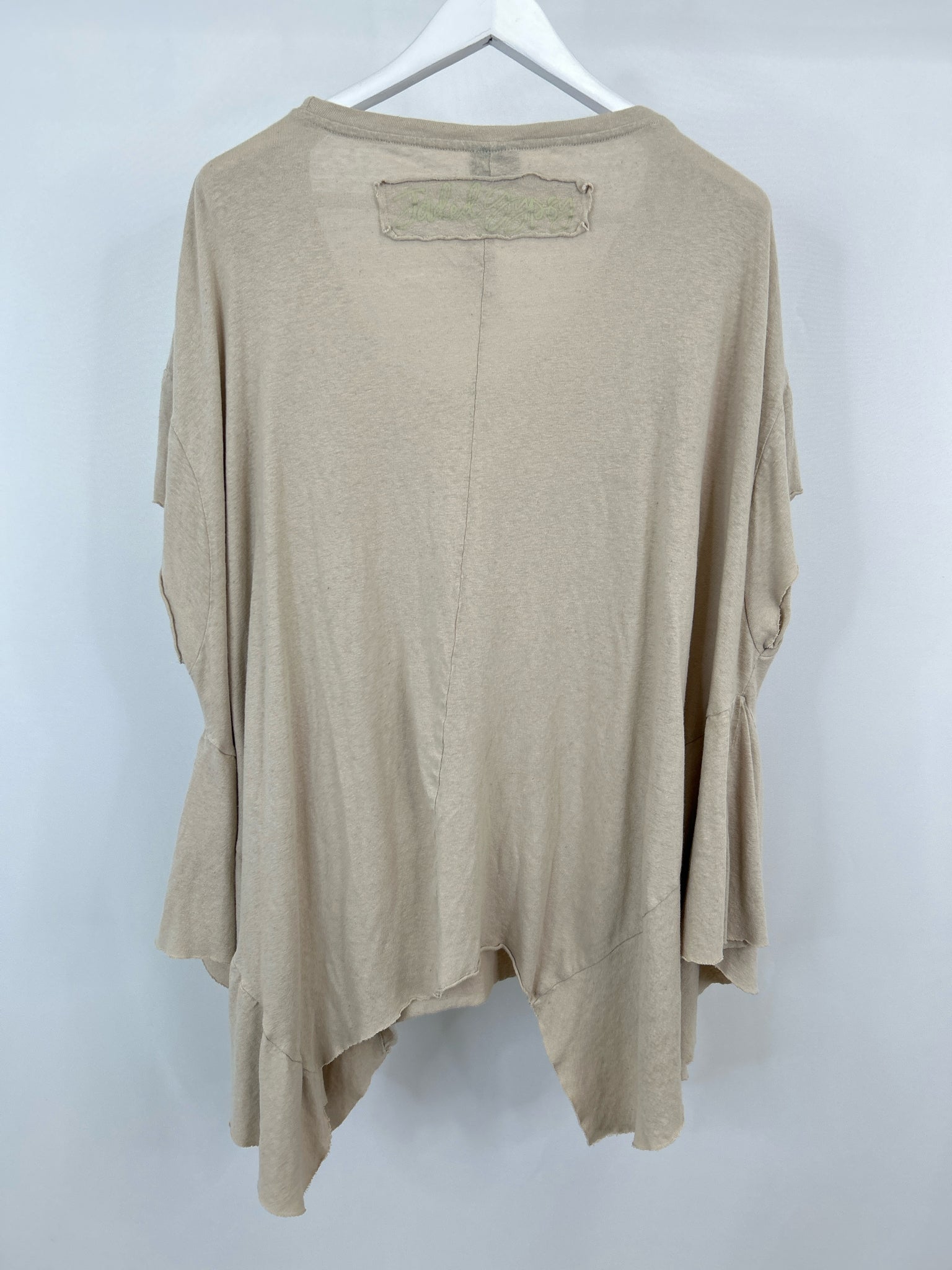 JADED GYPSY Size One Size Beige Women Tunic