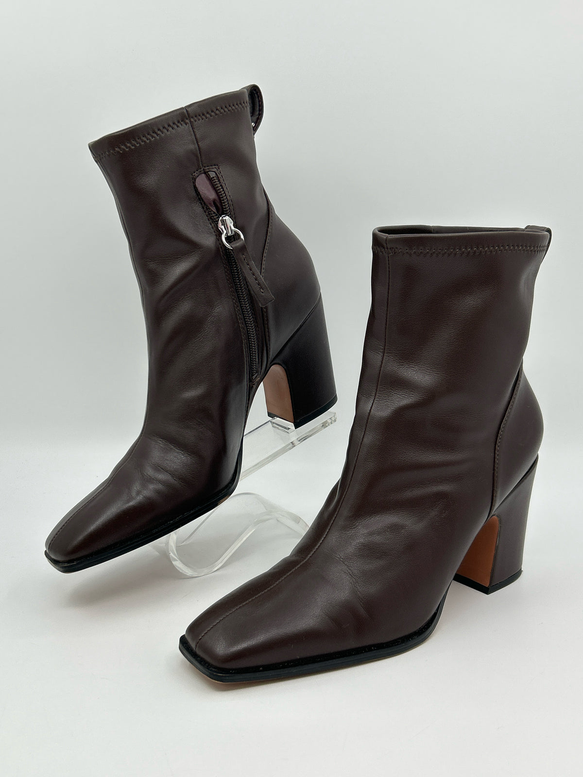 FRANCO SARTO Size 9M Burgundy Women Booties
