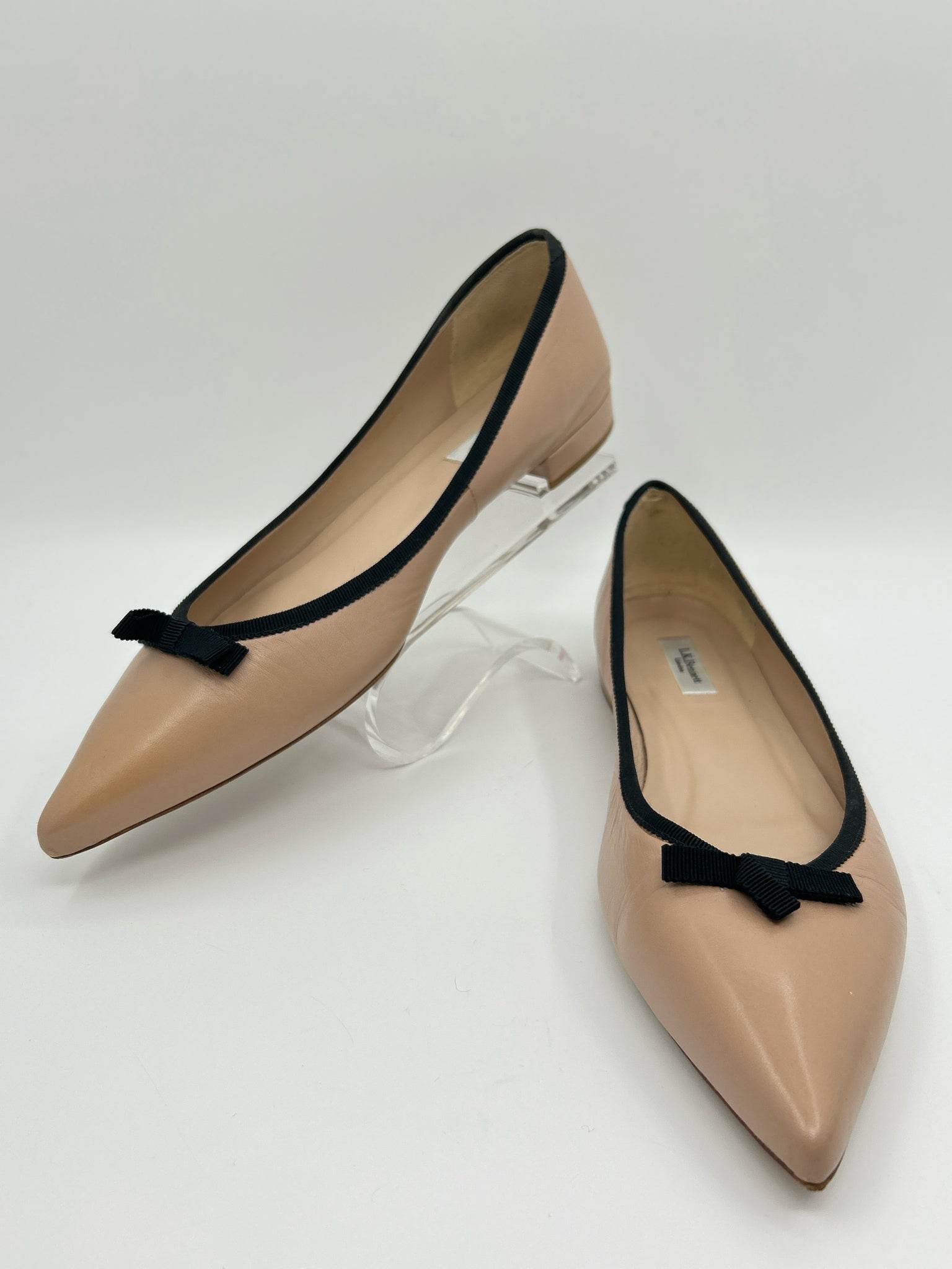 L.K. BENNETT Size 42/11 Beige Women Flats