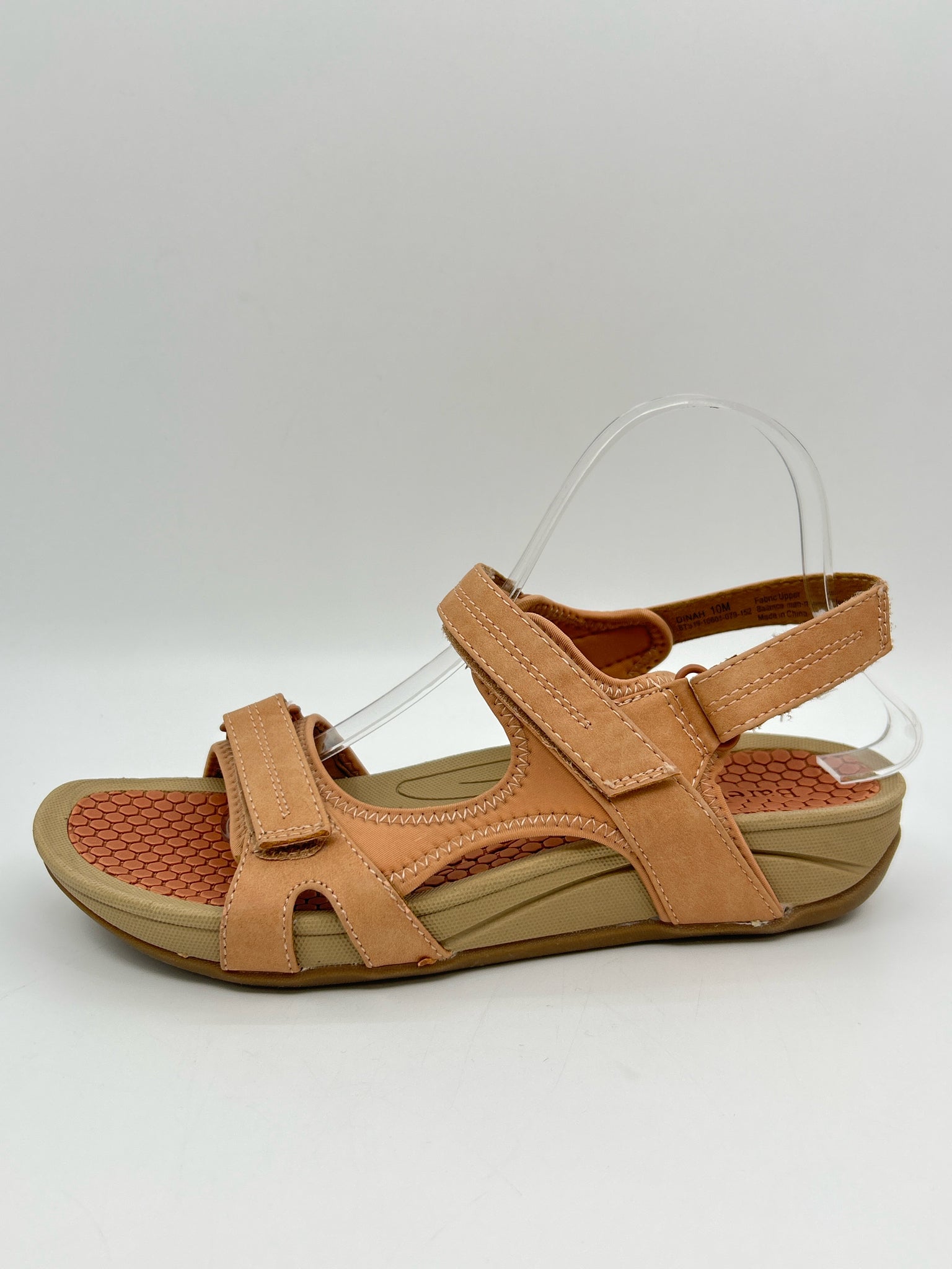 BARETRAPS Size 10 Apricot Women Sandal