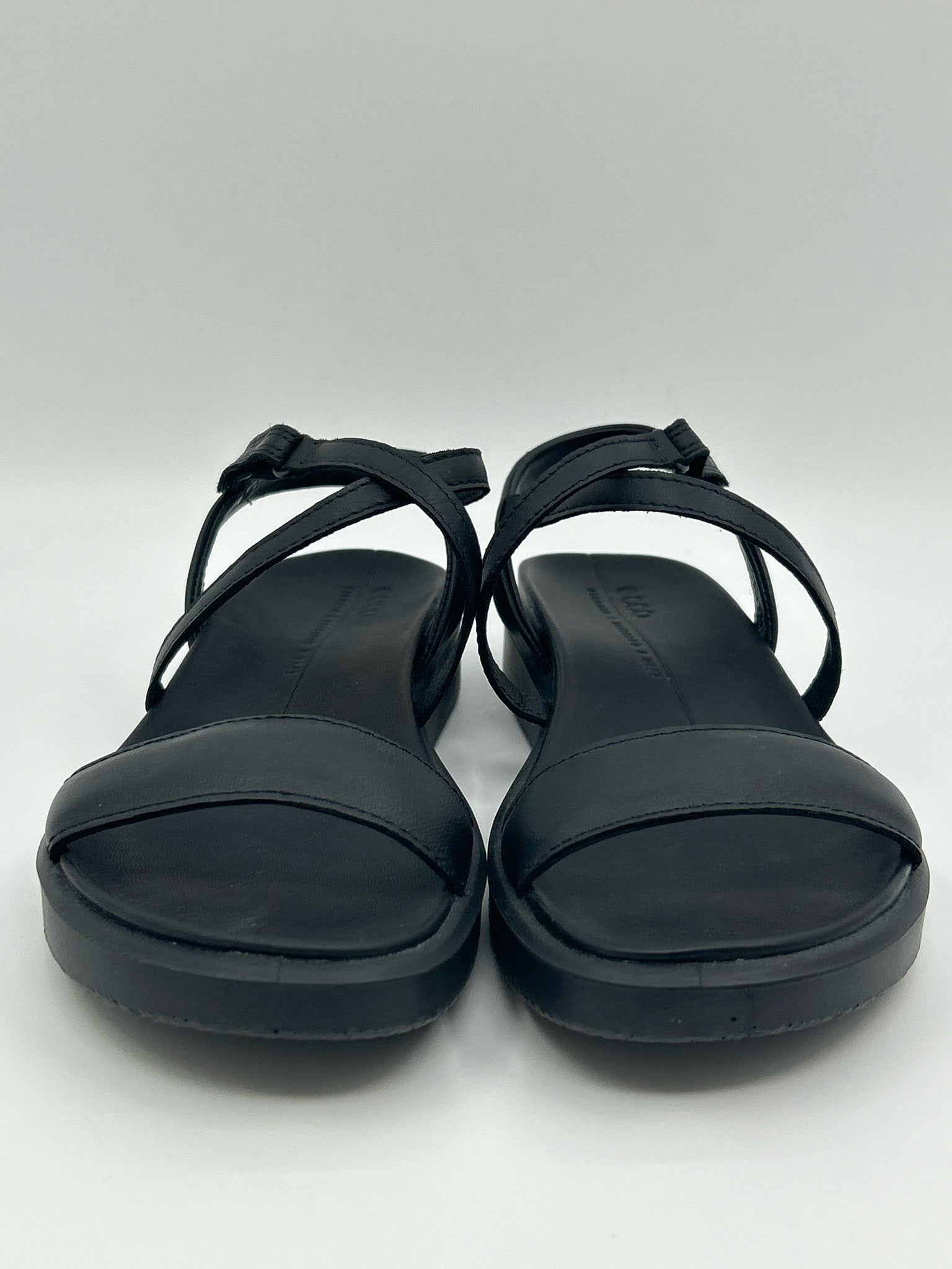 ECCO Size 37/6 Black Women Sandal