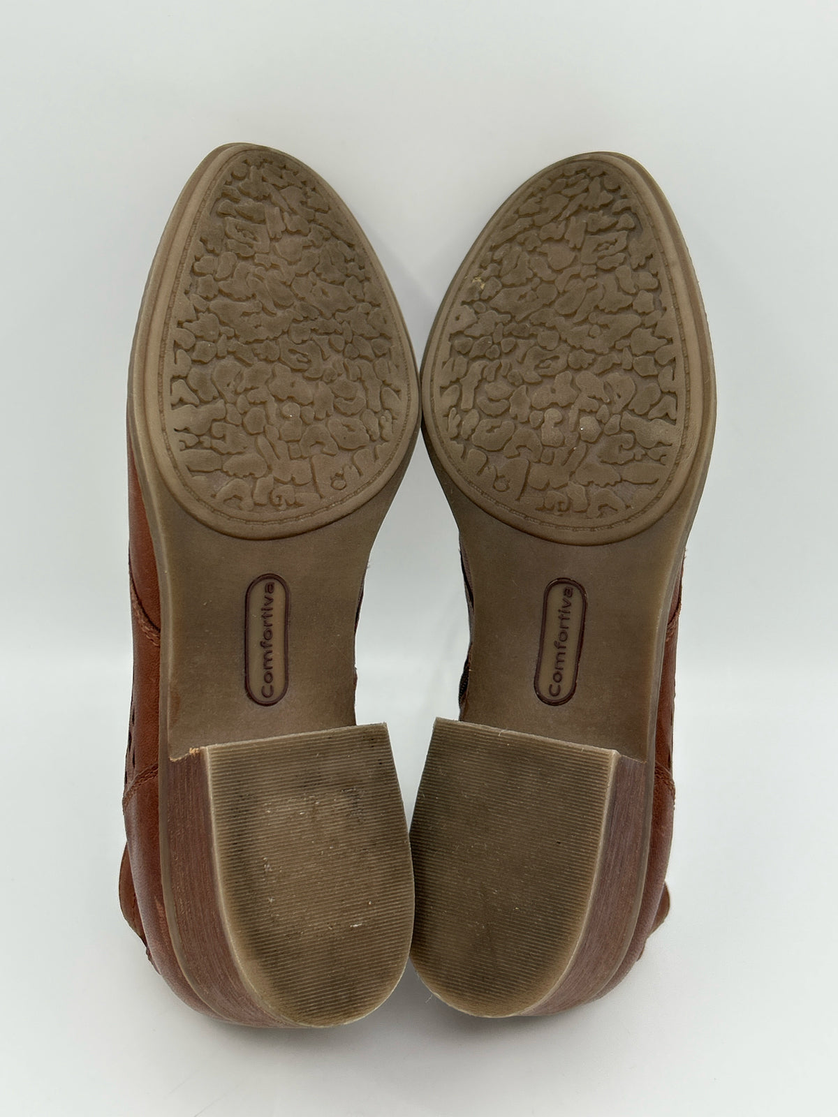 COMFORTIVA Size 10M Brown Women Booties