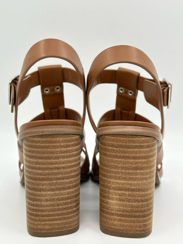 MARC FISHER Women Size 7.5 Brown Sandal