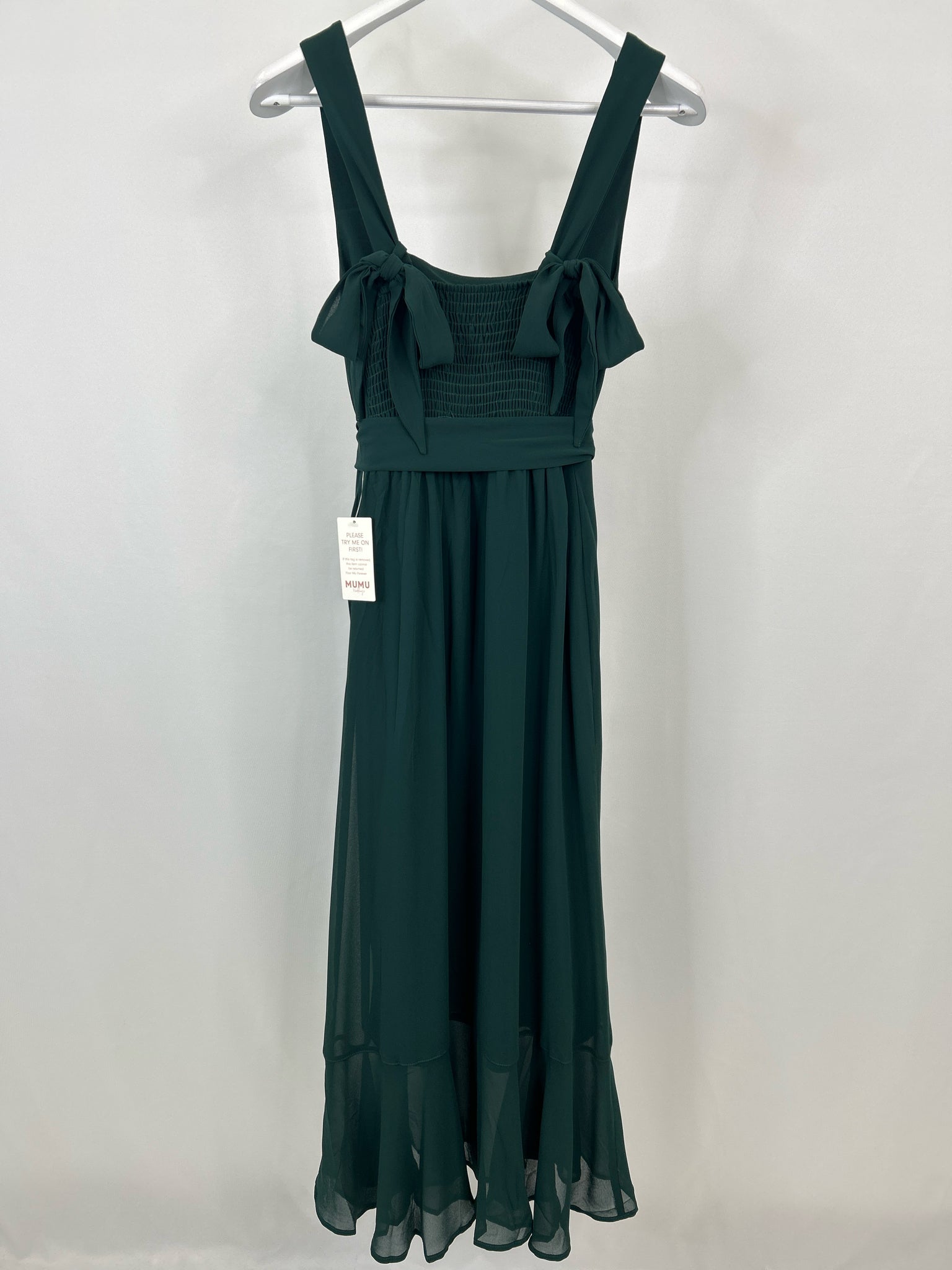 SHOW ME YOUR MUMU Size M Forest Green Women Dress NWT