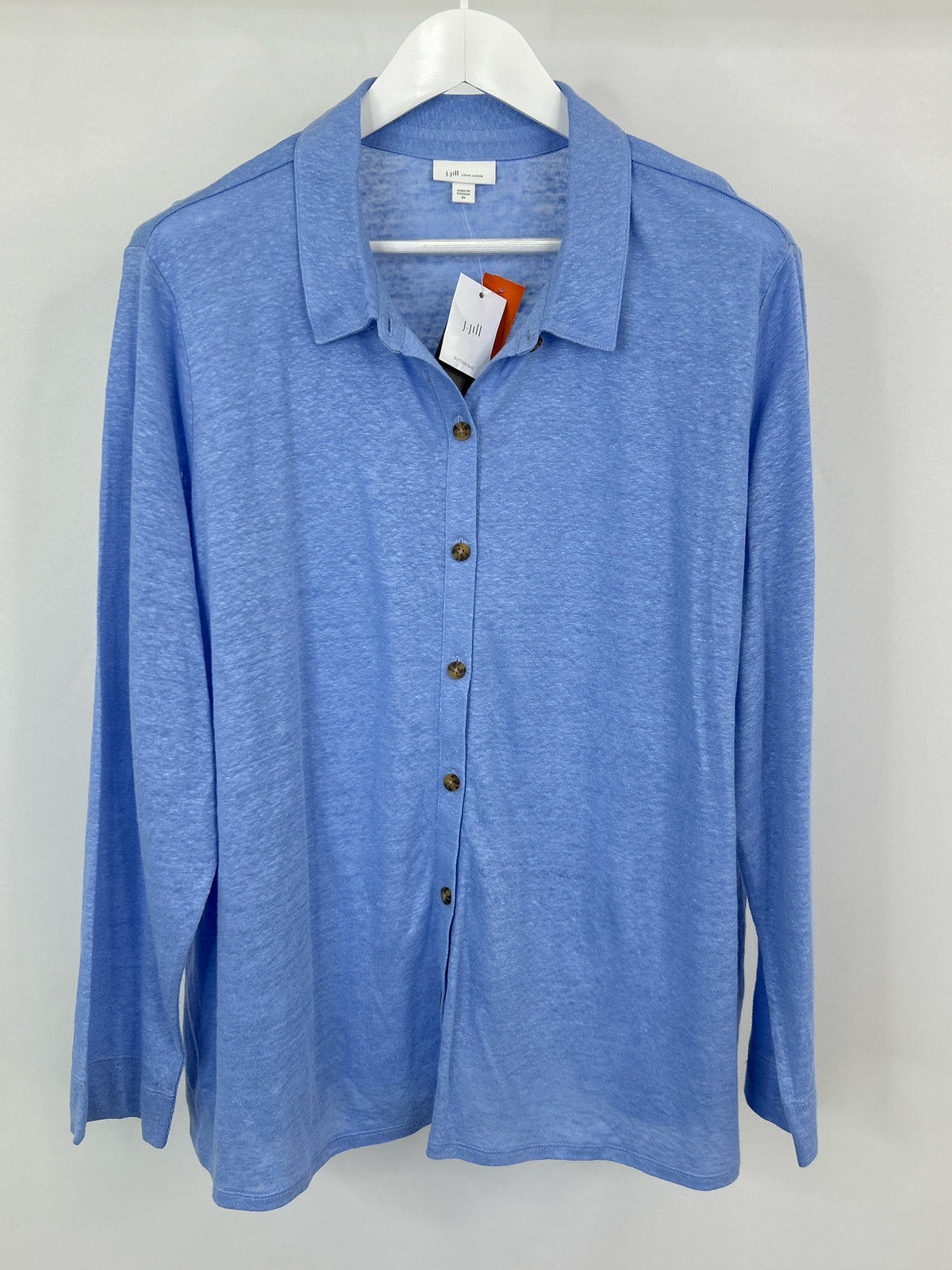 J.Jill Size 2X Blue Women Shirt