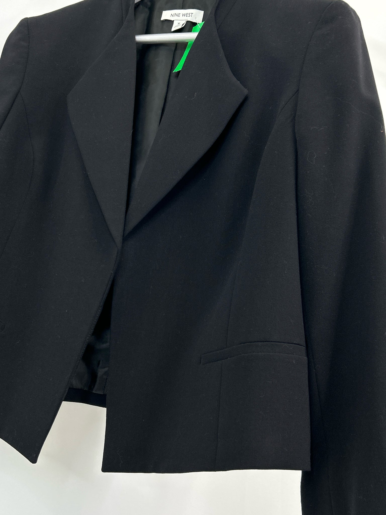 NINE WEST Size XL Black Women Blazer