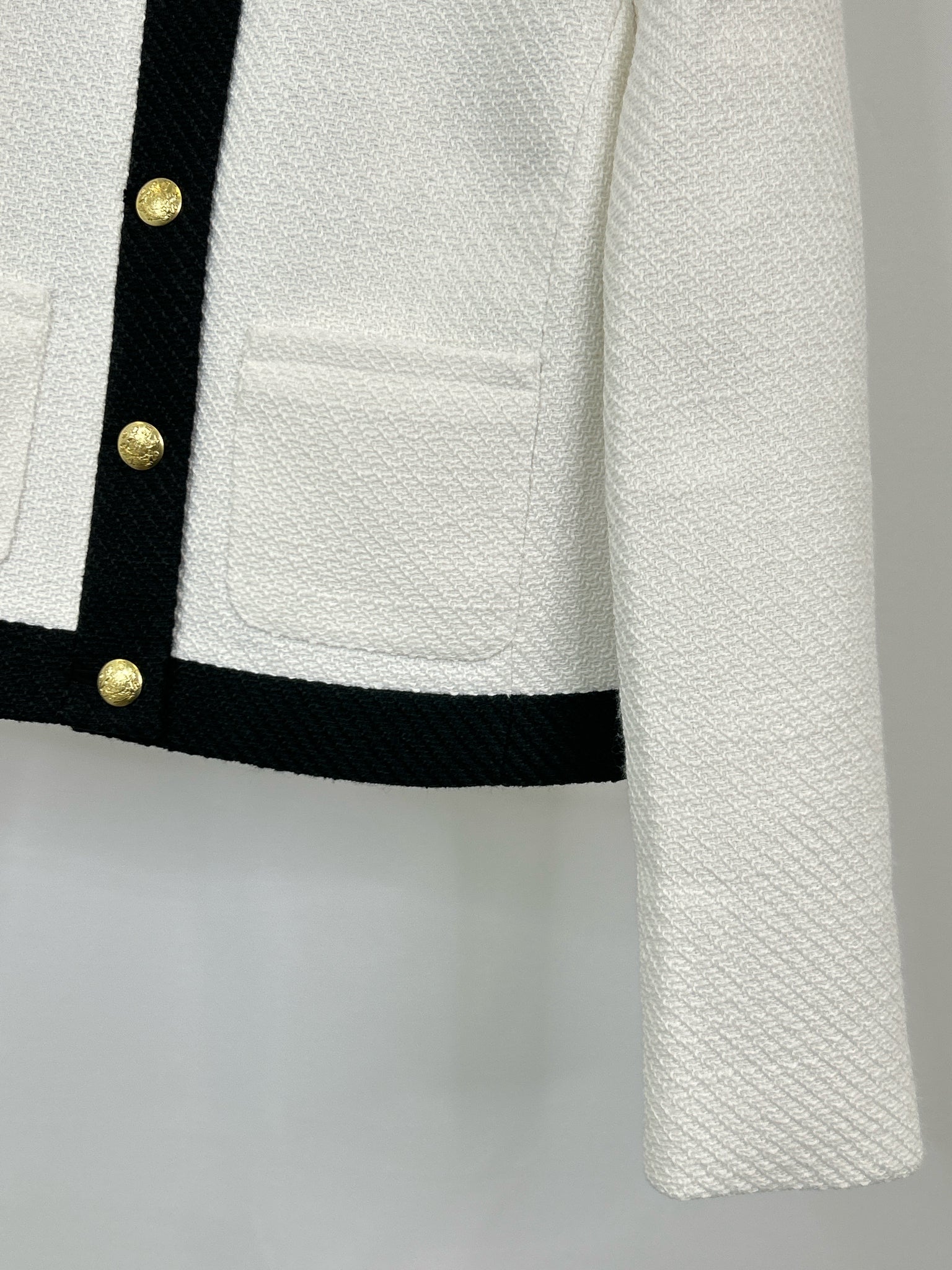 J.CREW Size 10 White Women Jacket NWT