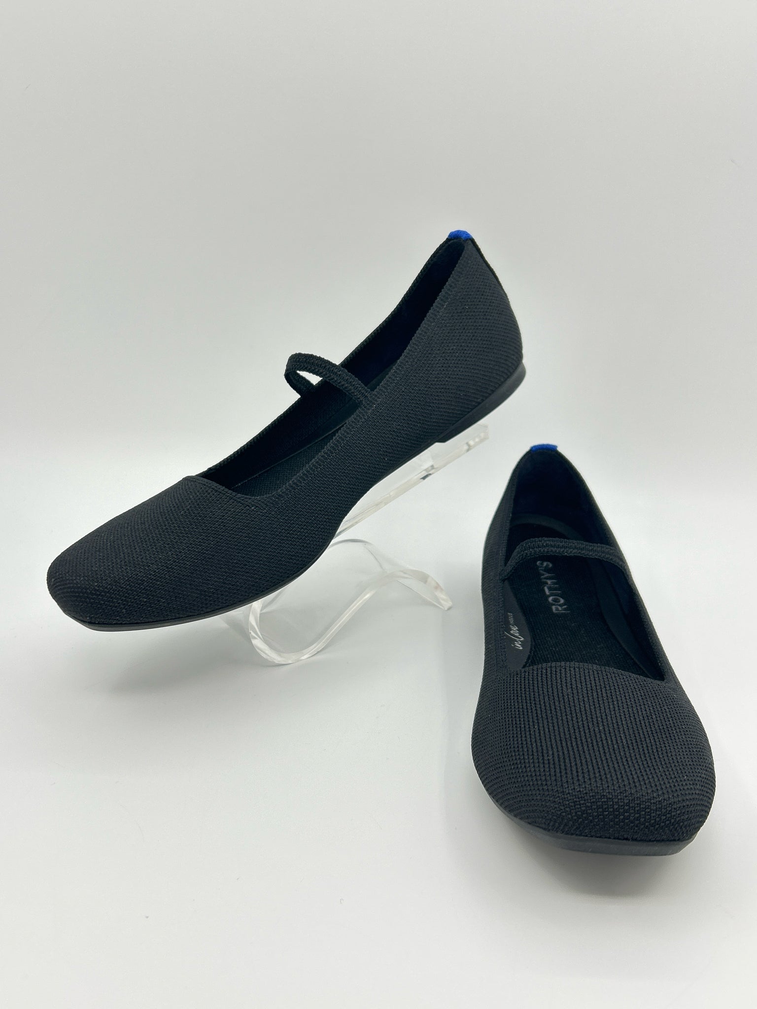 ROTHY'S Size 9.5W Black Women Flats