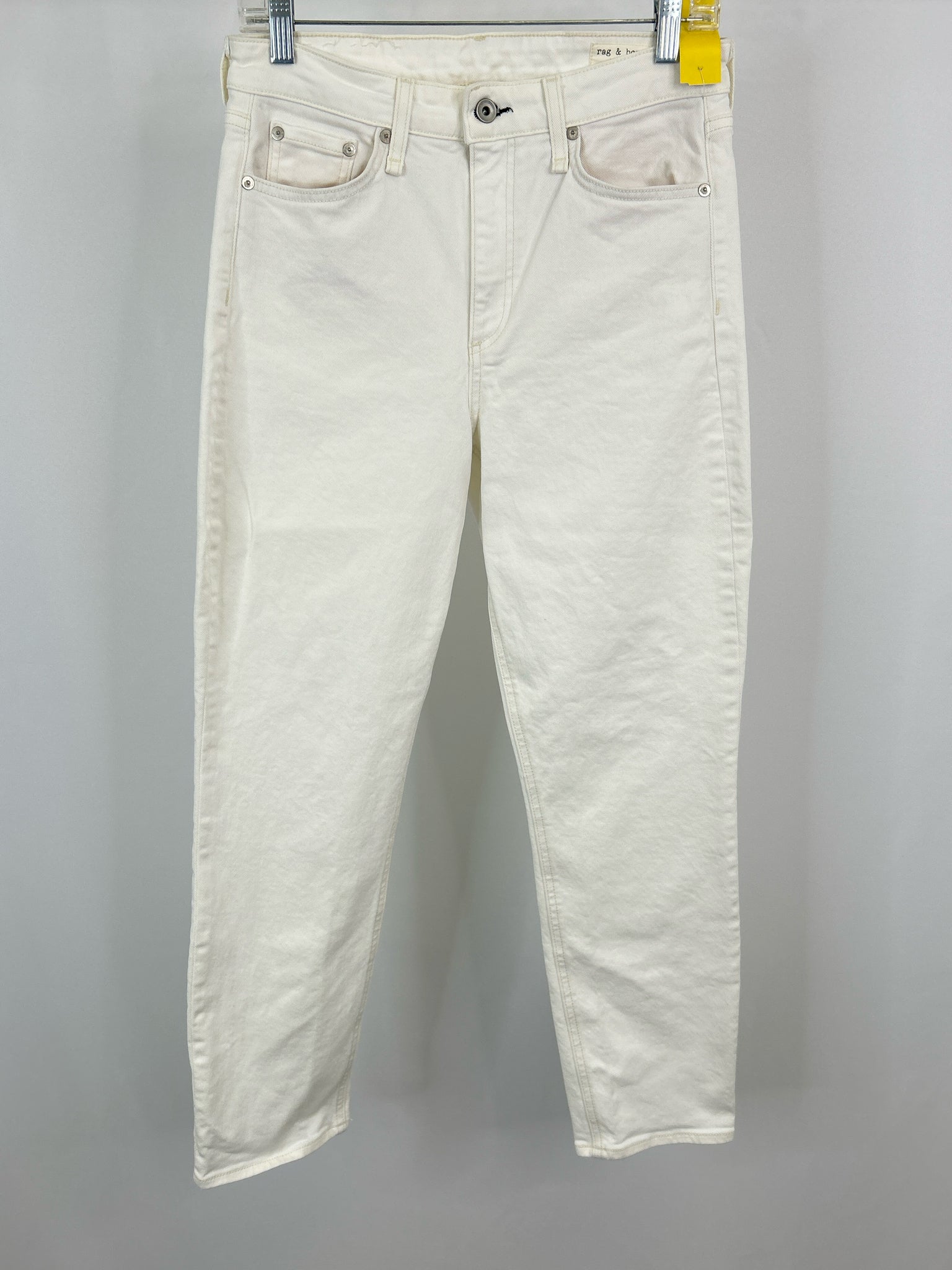 RAG & BONE Size 28/6 white denim Women jeans