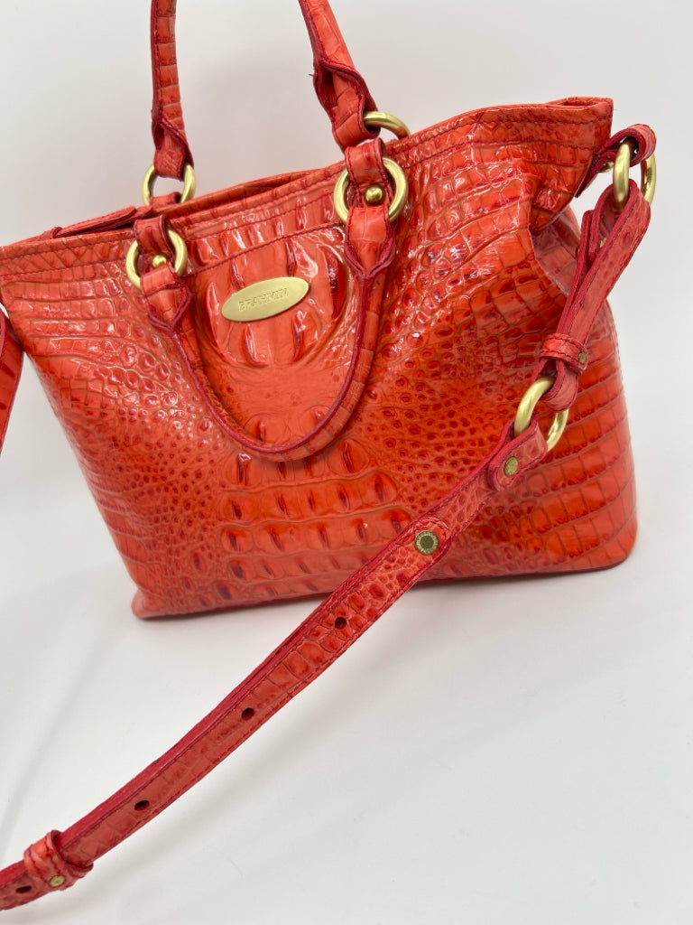 BRAHMIN Orange Women's Tote