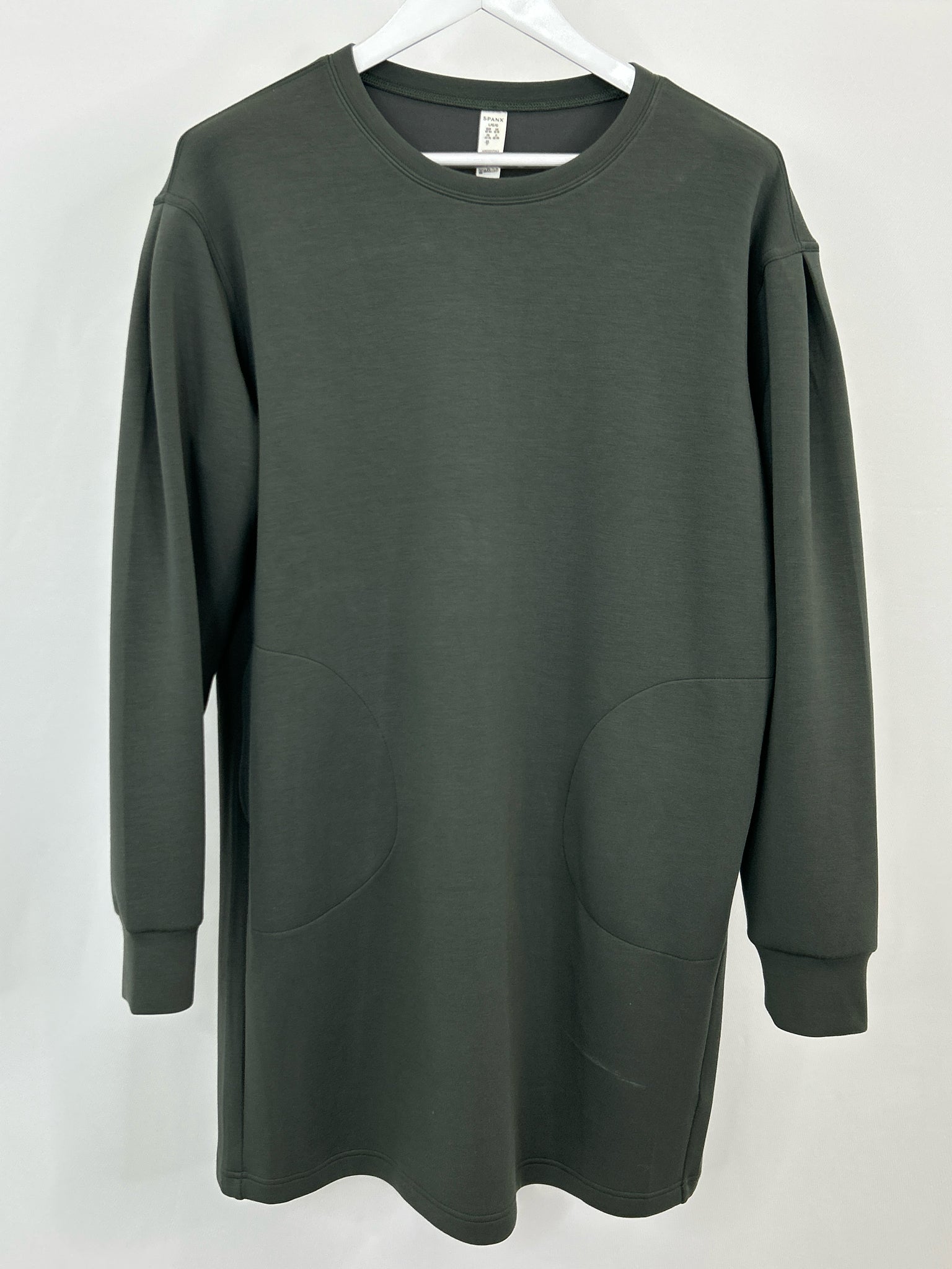 SPANX Size L Green Women Dress