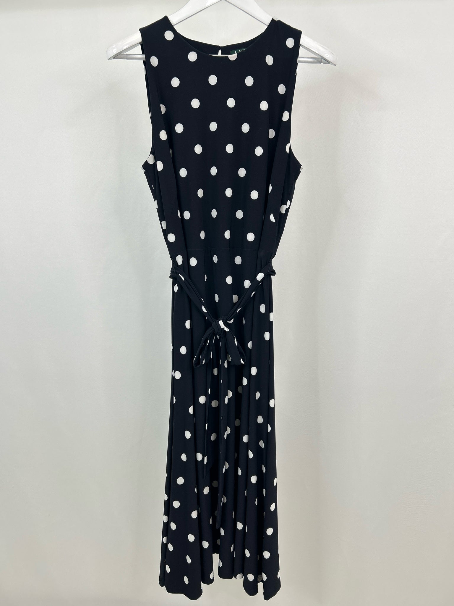 Lauren Ralph Lauren Size 14 Black and White Women Dress