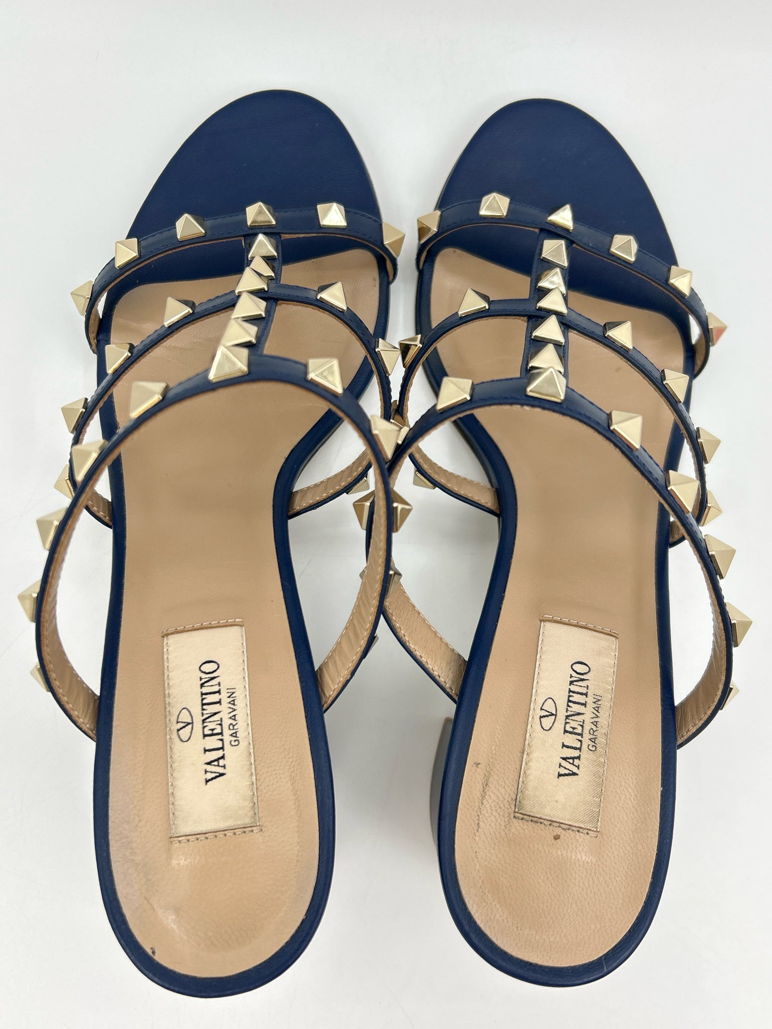 VALENTINO Size 39.5 Blue Women Sandal