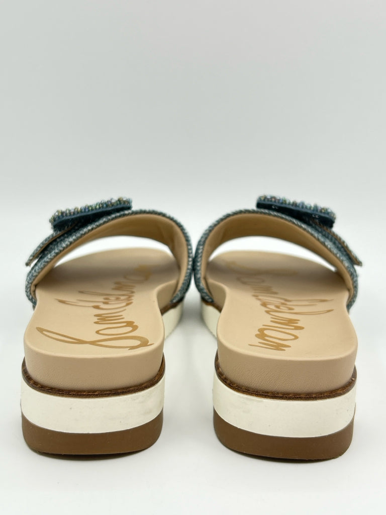 SAM EDELMAN Size 7M Blue Women's Sandal